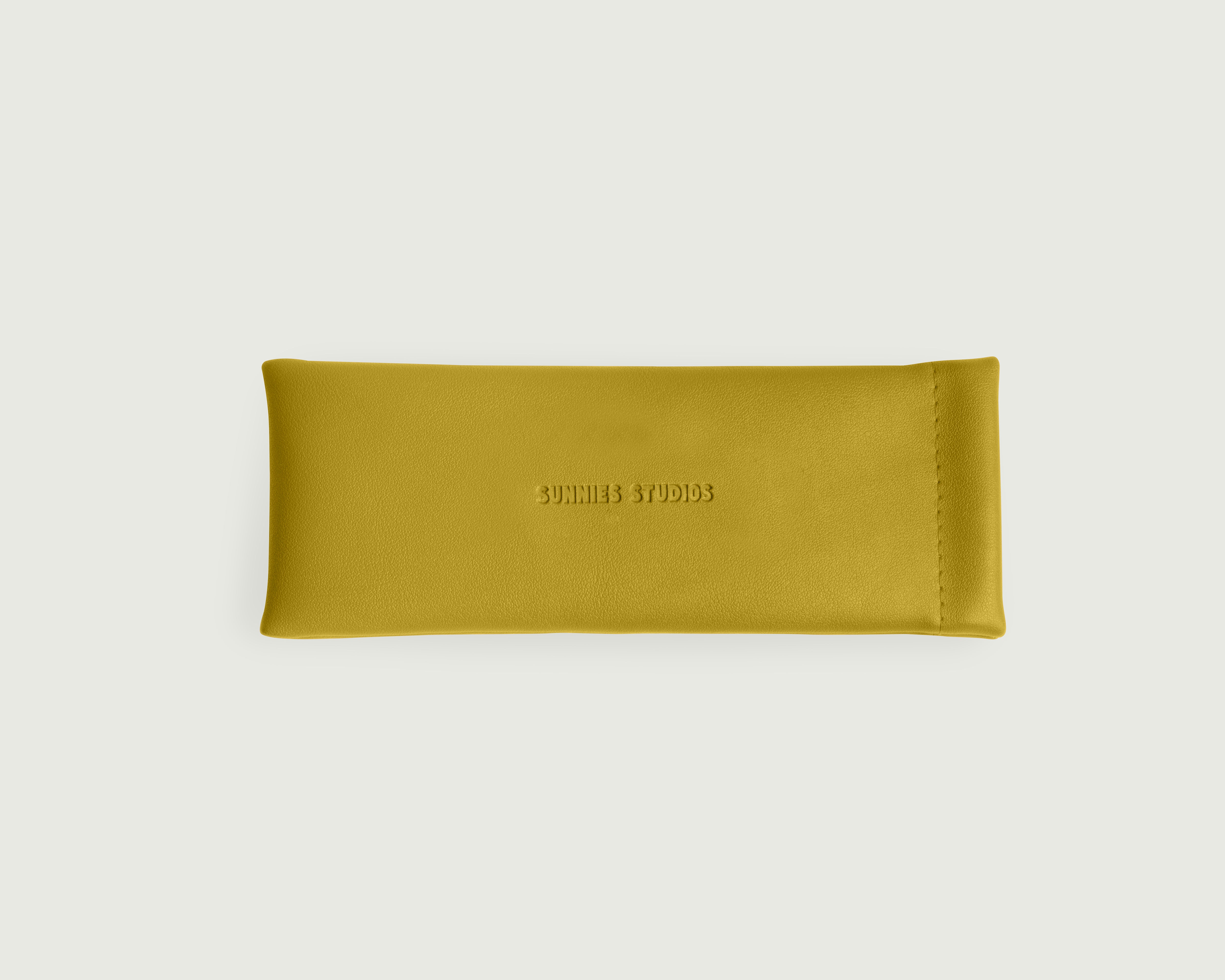 Butter::Slim Sac Eyewear case yellow front