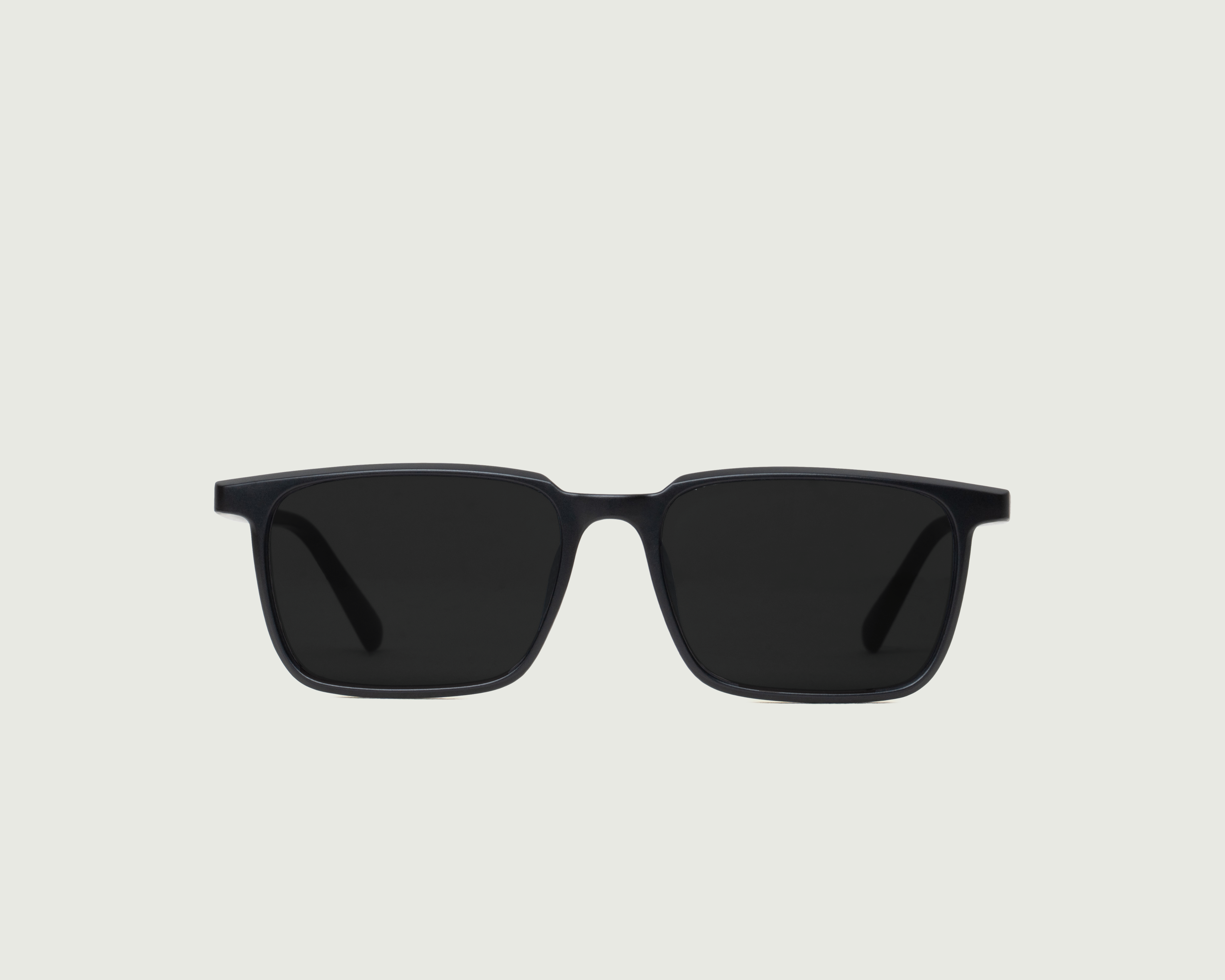 Tire Polarized::Chuck Sunglasses Square Black recycled polyester front