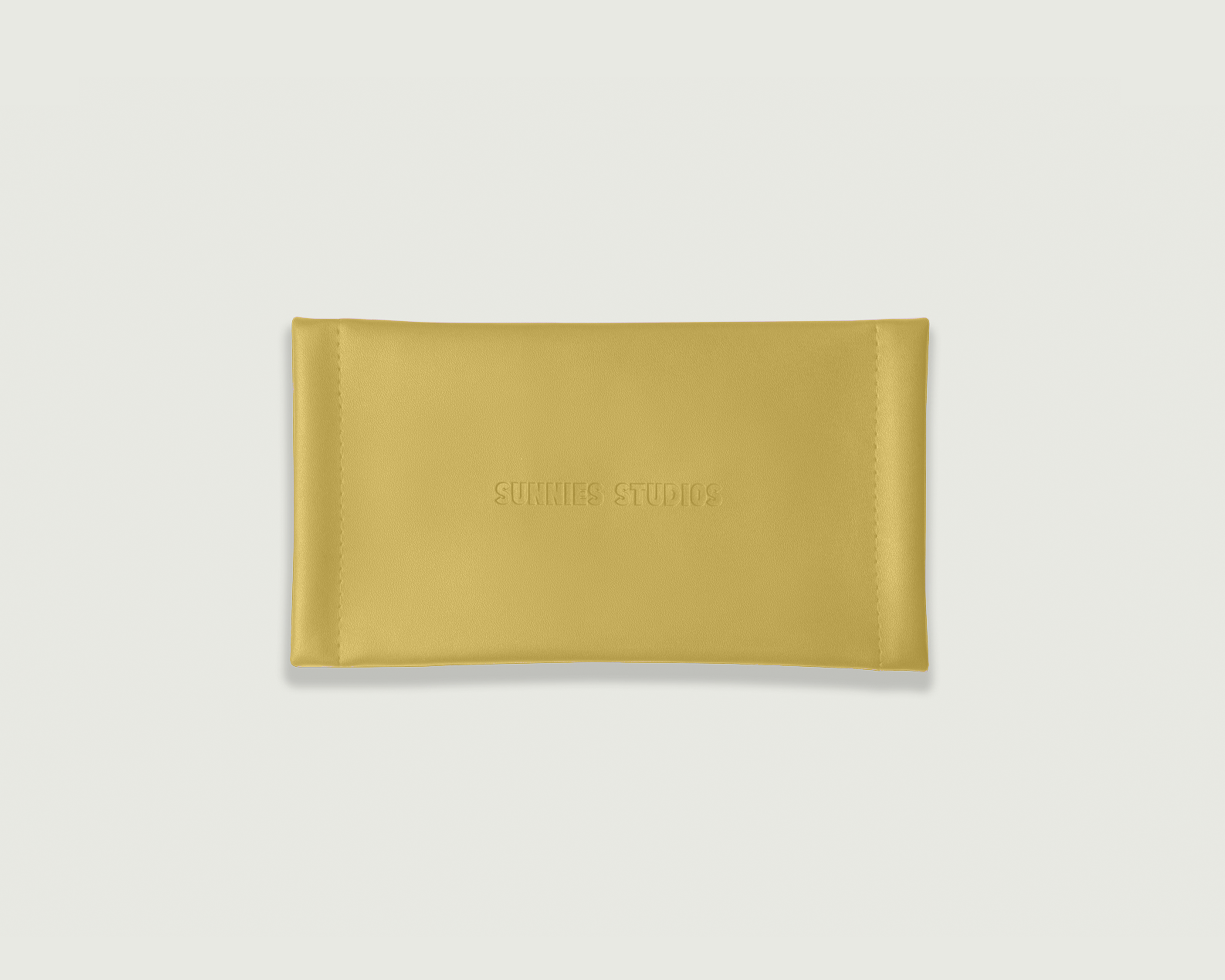 Daffodil::Duo Sac Eyewear case Yellow  front
