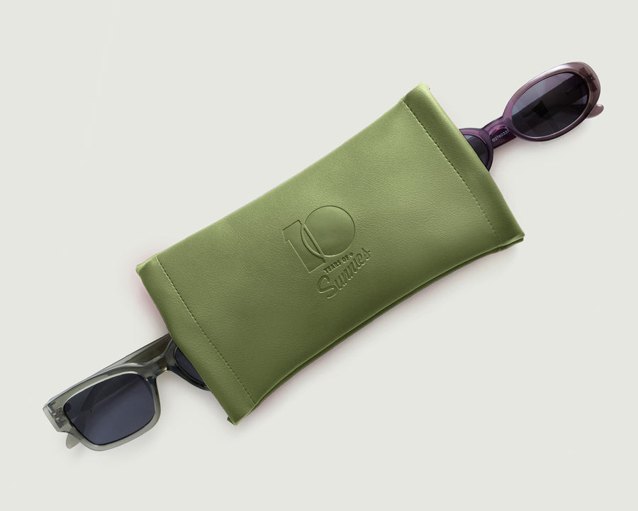 Duo Sac Eyewear case Pickle