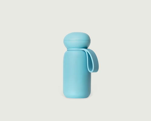 Gumball-16oz::Sunnies Flask  Tumbler blue  front