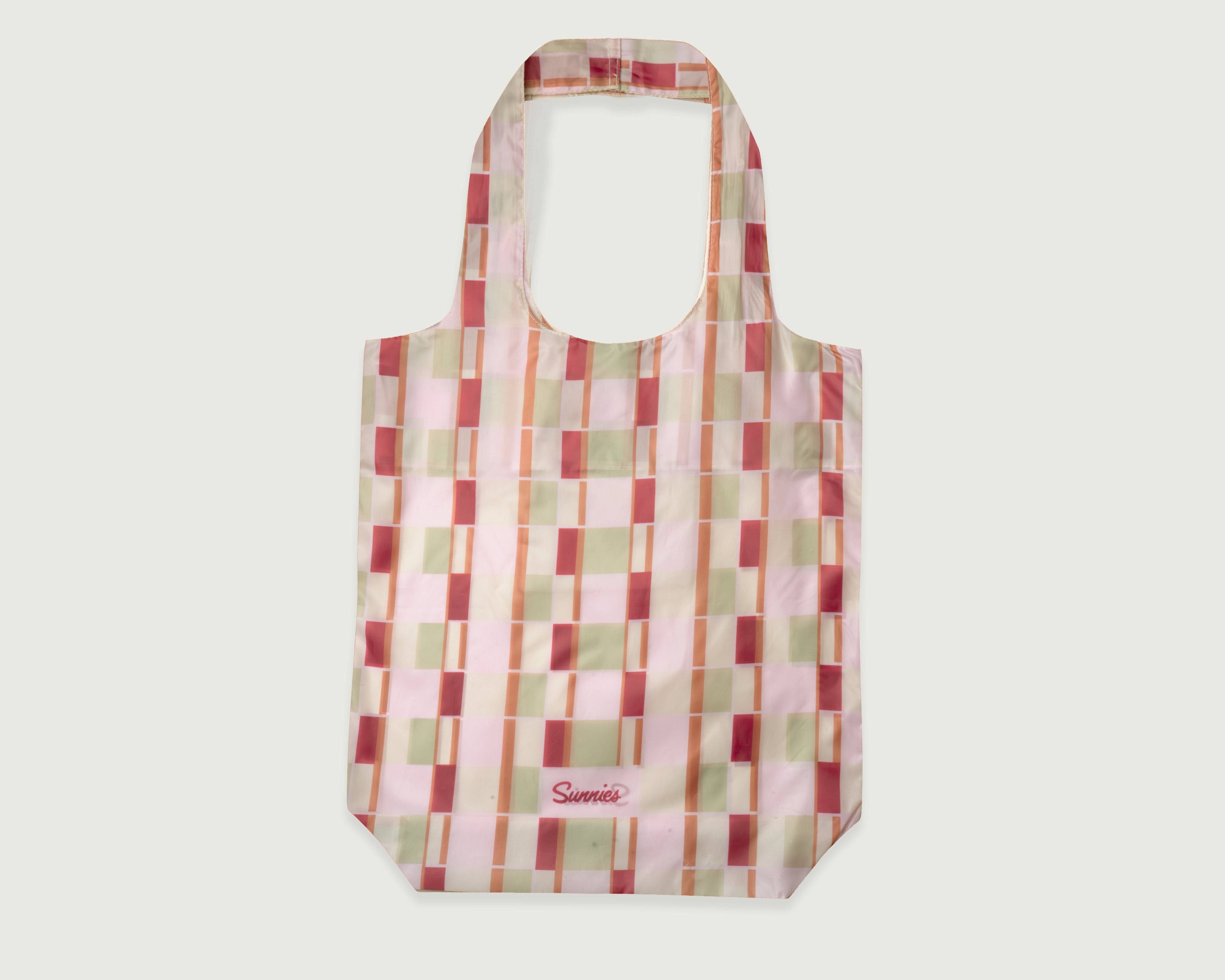 Taffy Checkers::Packable Tote Tote   front