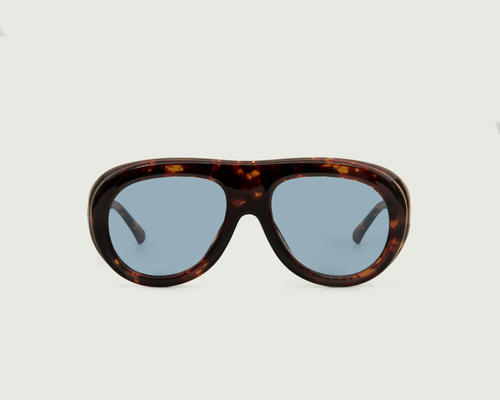 Classic Tort::Paloma Sunglasses Pilot Tort Acetate front