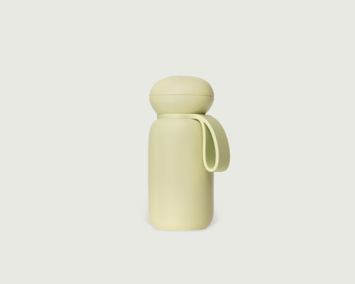 Pistachio-16oz::Sunnies Flask  Tumbler green  front