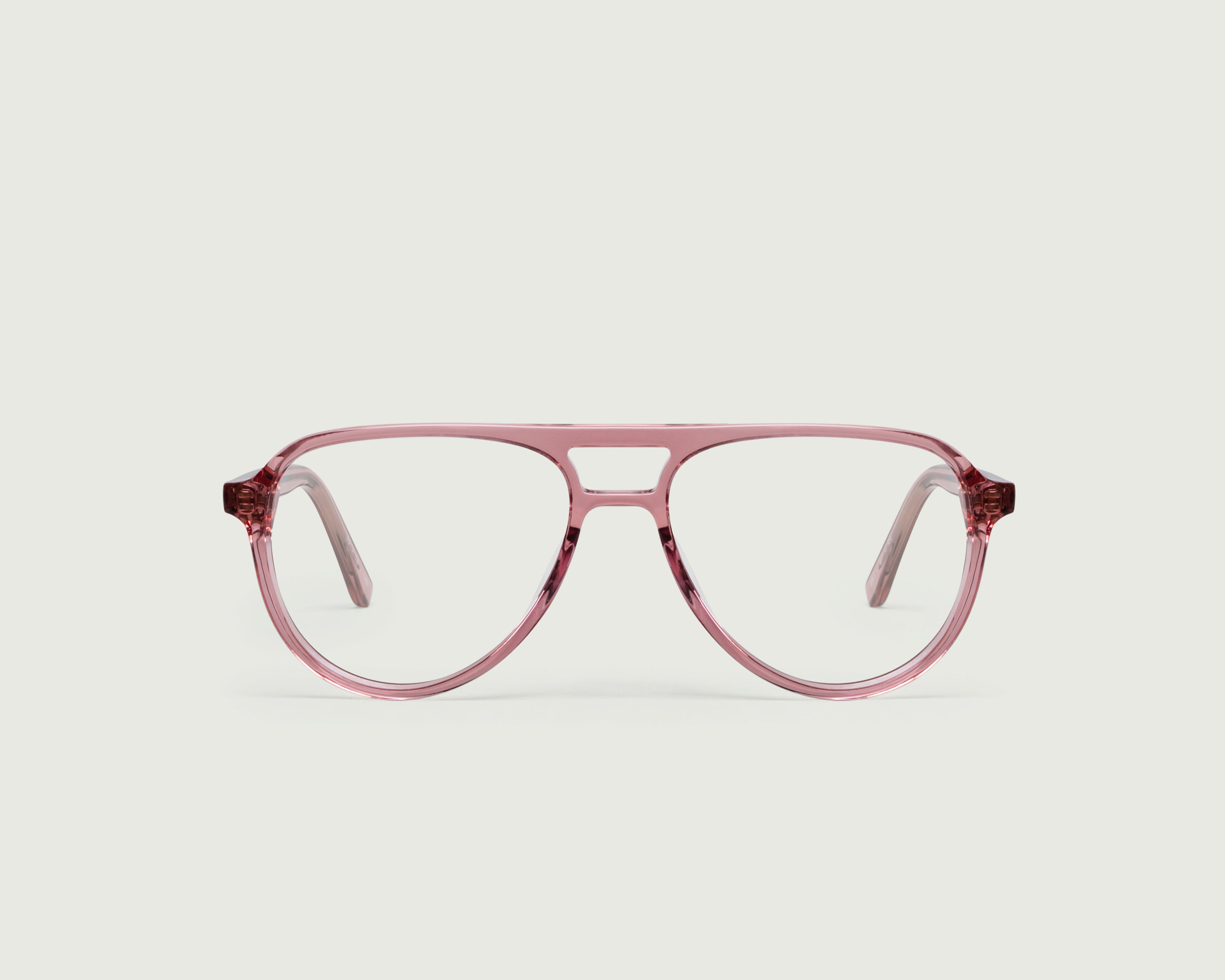 Rosewater::Arturo  Eyeglasses pink pilot acetate front (6659588882486)