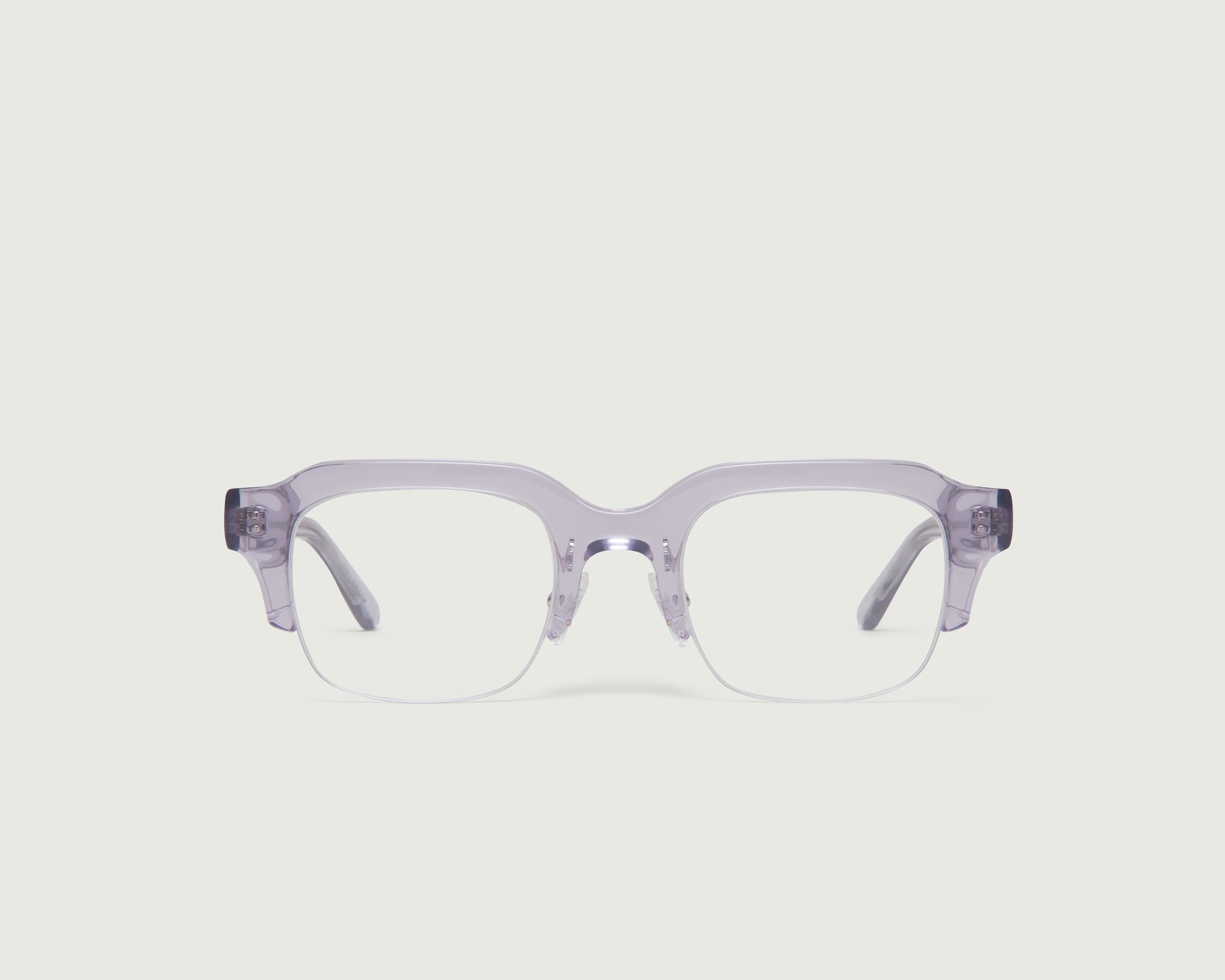 Amethyst::Leonard Eyeglasses rectangle purple acetate front (4687757017142)