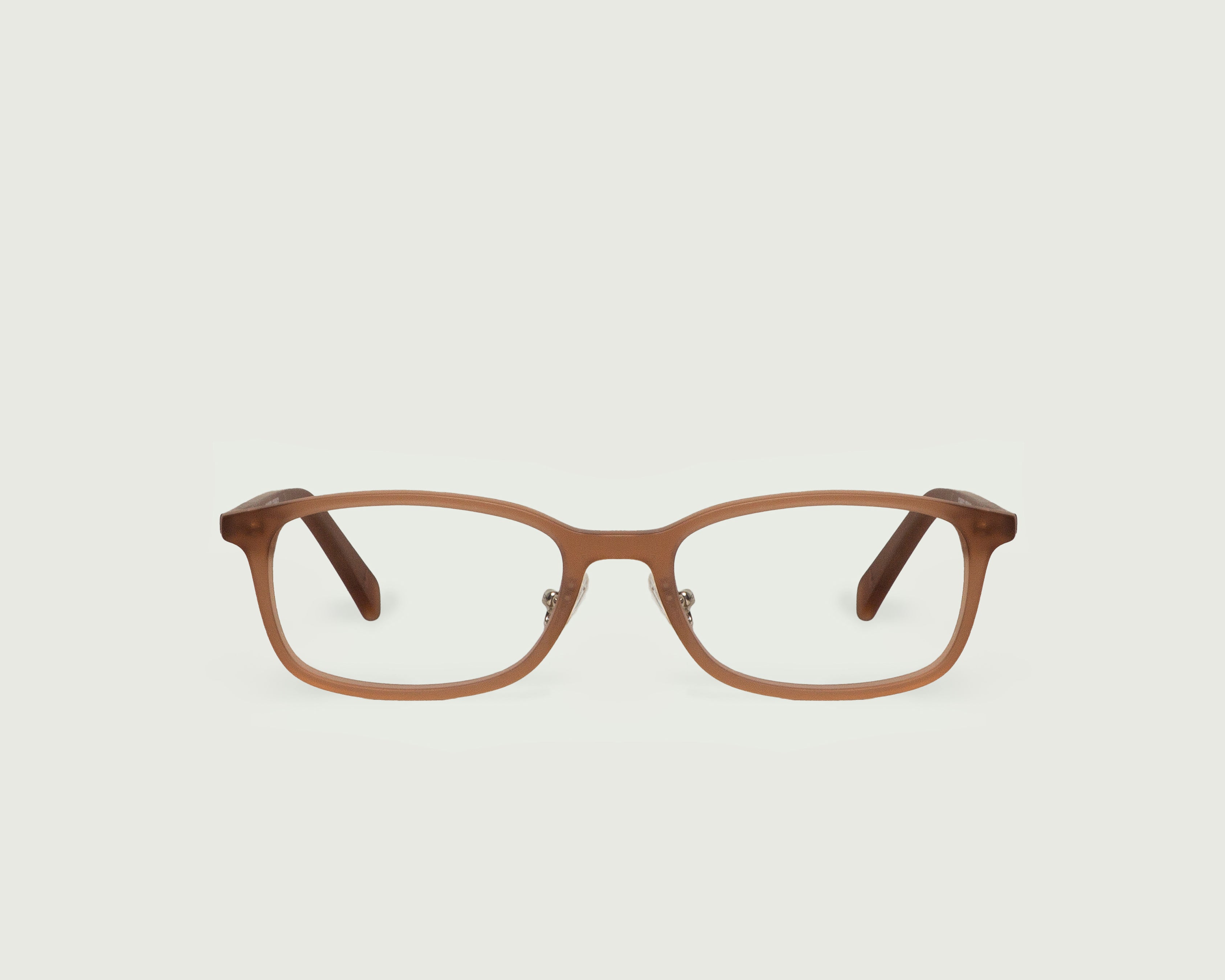 Bark::Arlo+ Eyeglasses rectangle brown acetate front (6662882263094)