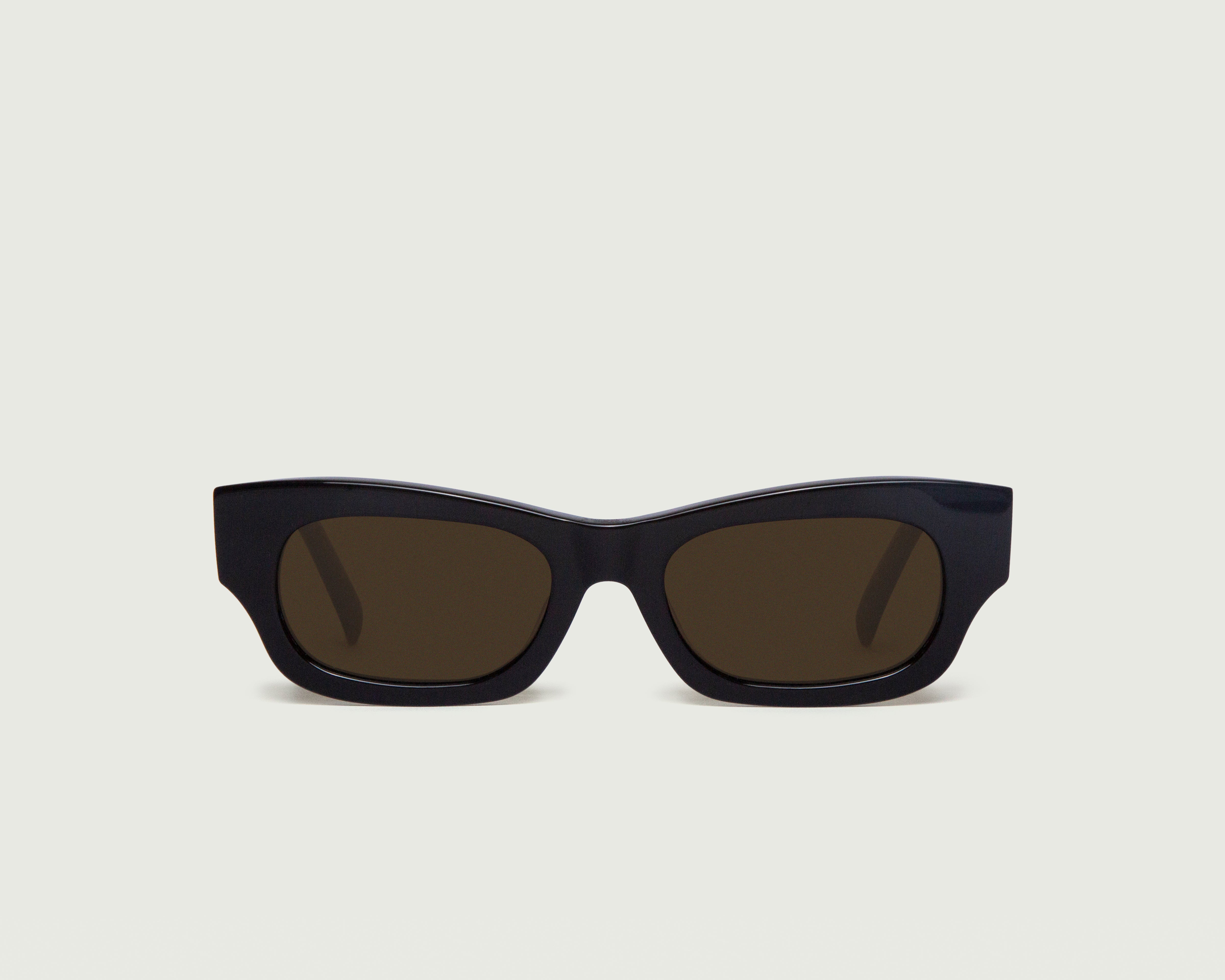 Black::Jax Sunglasses cat eye black bioacetate polarized front