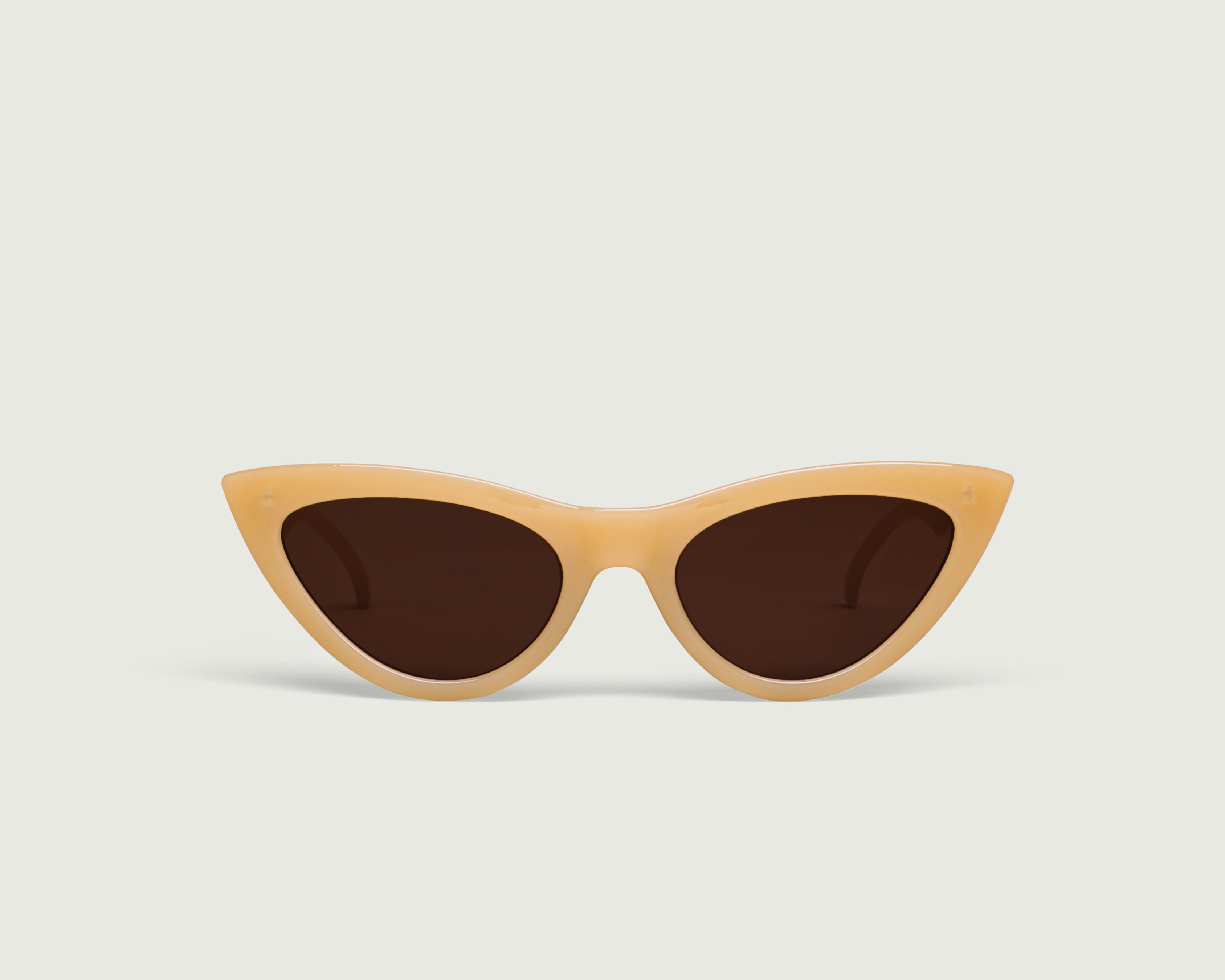 Blondie::Zia Sunglasses cat eye brown plastic front (4687761735734)