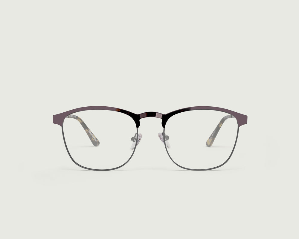 Bronze::Ollie Eyeglasses browline brown metal front (4687759573046)