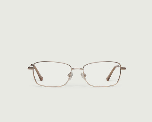 Tinsel::Casper Eyeglasses rectangle gold metal front