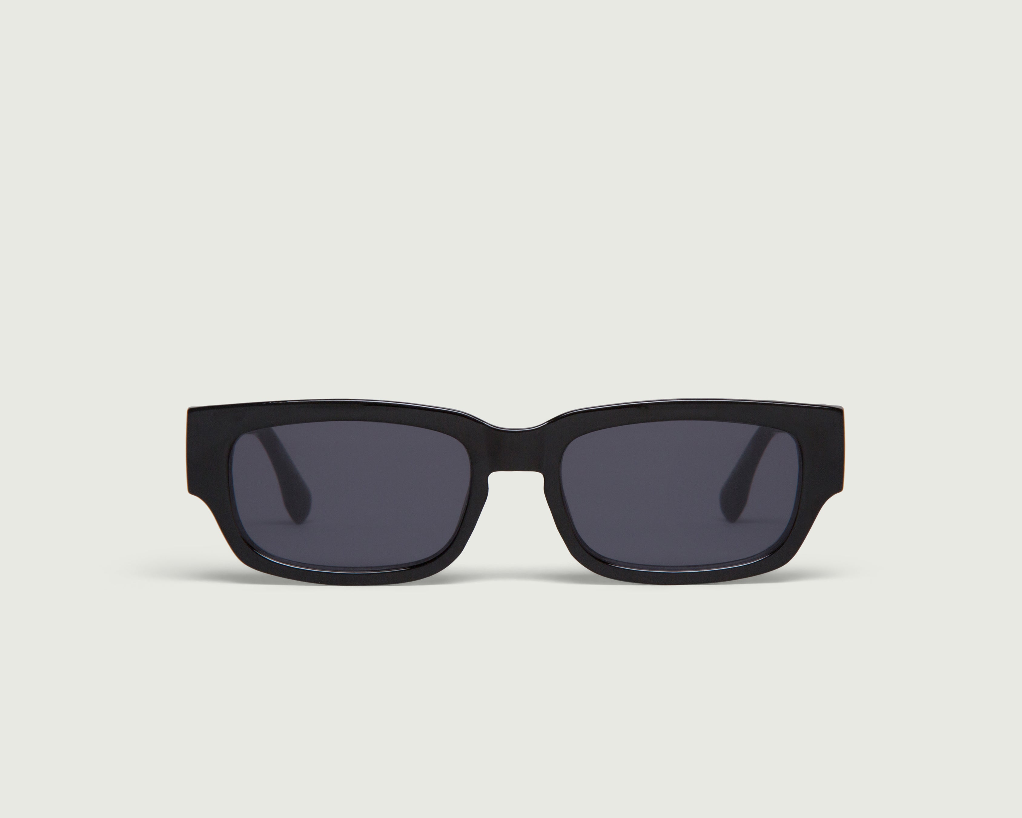 Ink::Jarvis Sunglasses rectangle black plastic front (4687760457782)