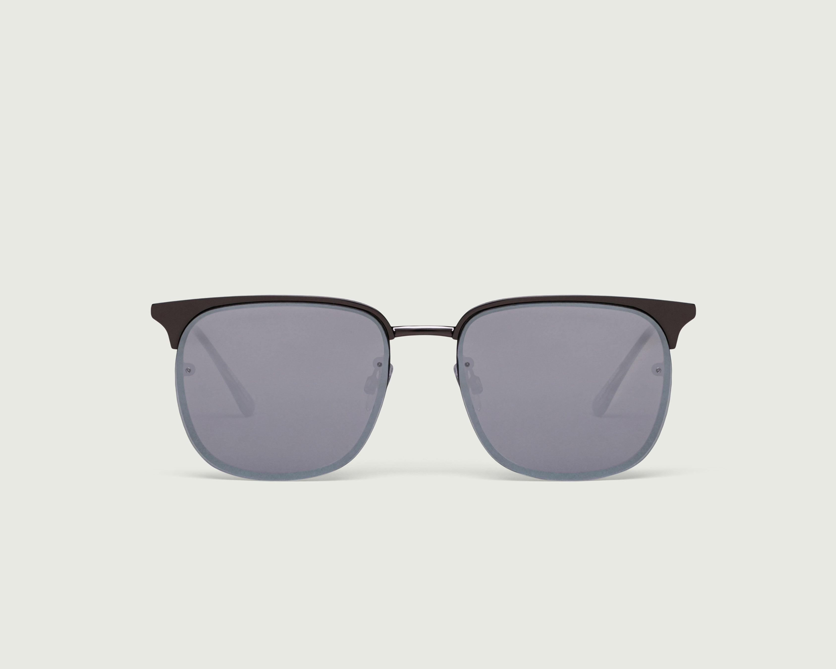 Chrome::Laguna Sunglasses square gray metal front (4687762358326)