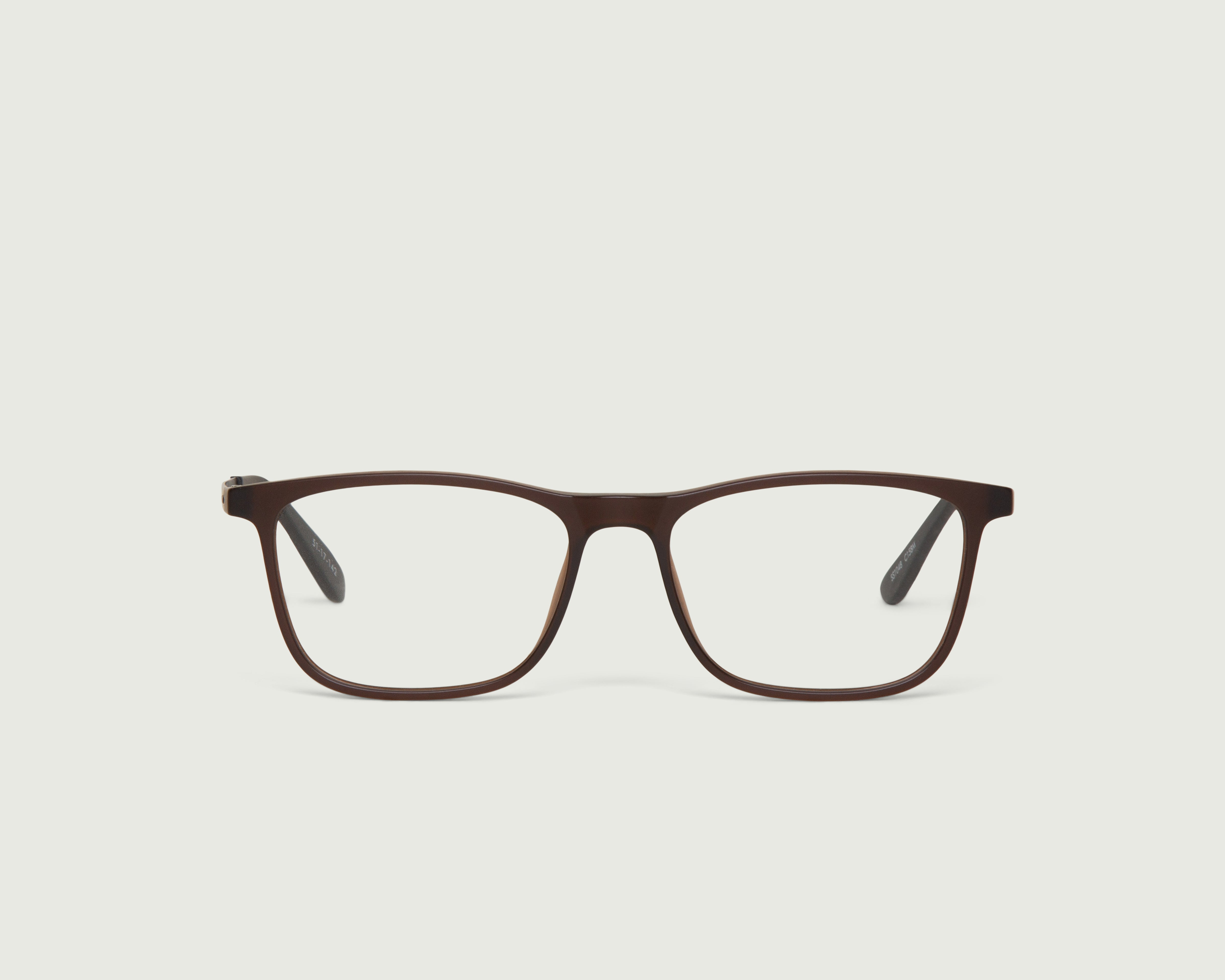 lifestyle-Cocoa::men Smith Eyeglasses rectangle brown plastic