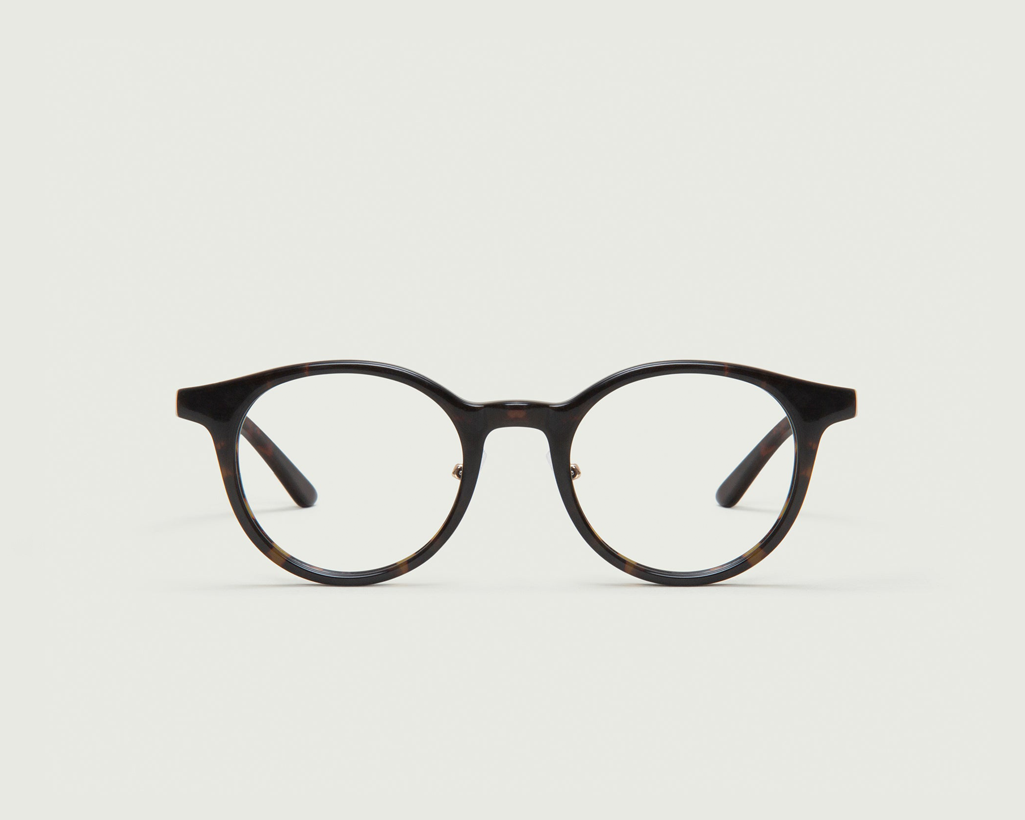 Dark Tort::Caine Eyeglasses round tort acetate front (6625222688822)