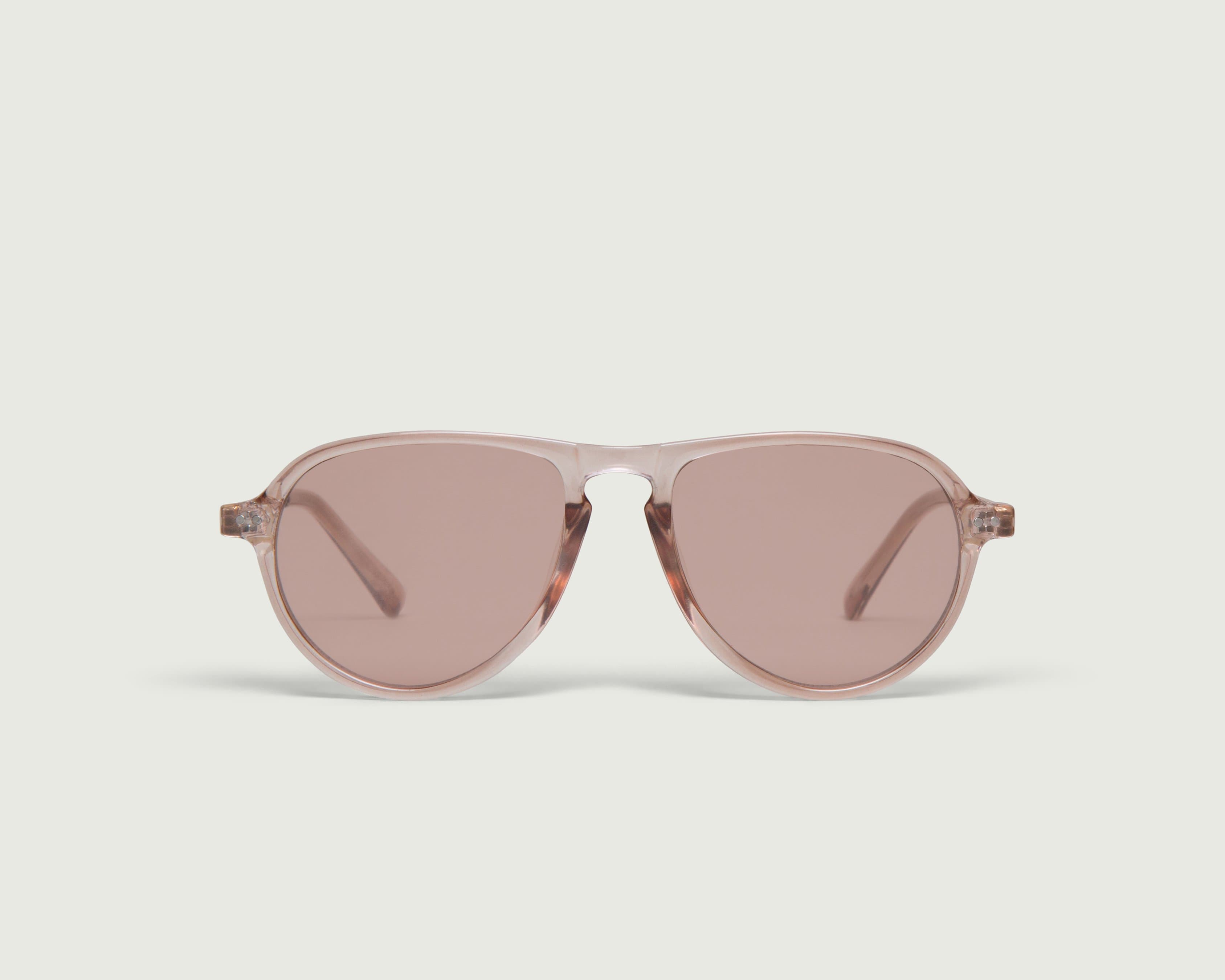 Dune::Ronan Sunglasses pilot pink plastic metal front (6543787950134)