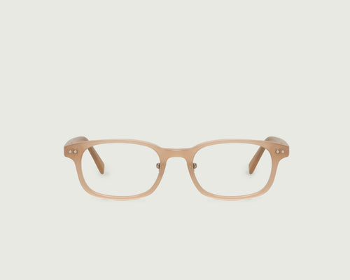 Miso::Ernest Eyeglasses rectangle nude acetate front (6662840582198)