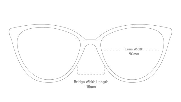 measurement::lens width Denna Eyeglasses cat eye plastic