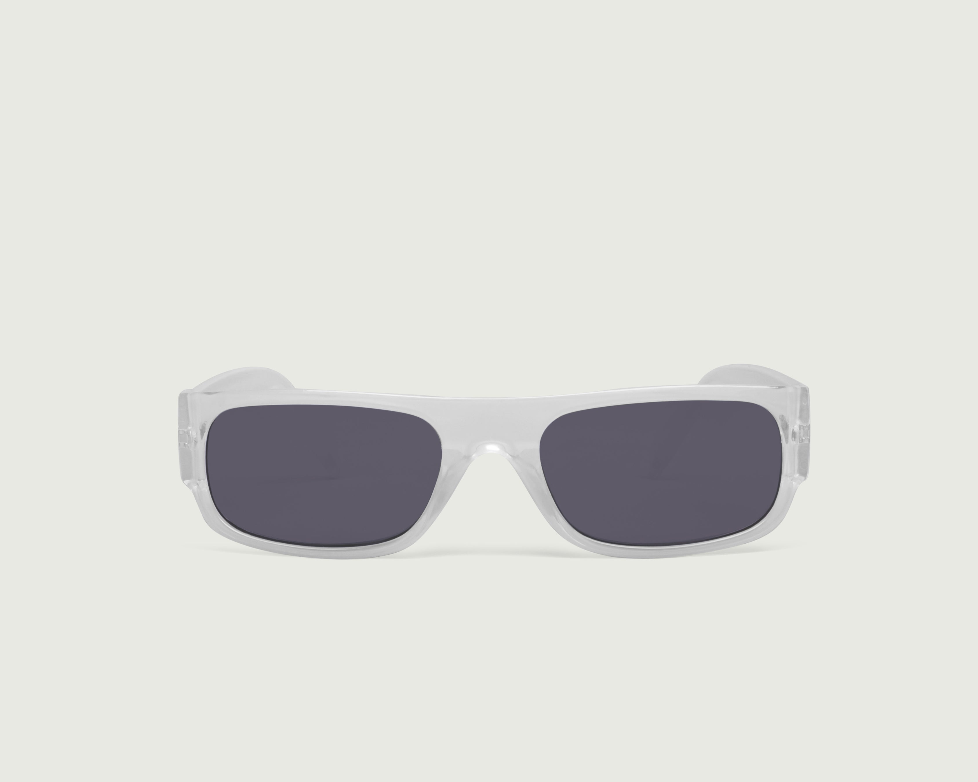 Milk::Gomez Sunglasses rectangle white plastic front (4770279424054)