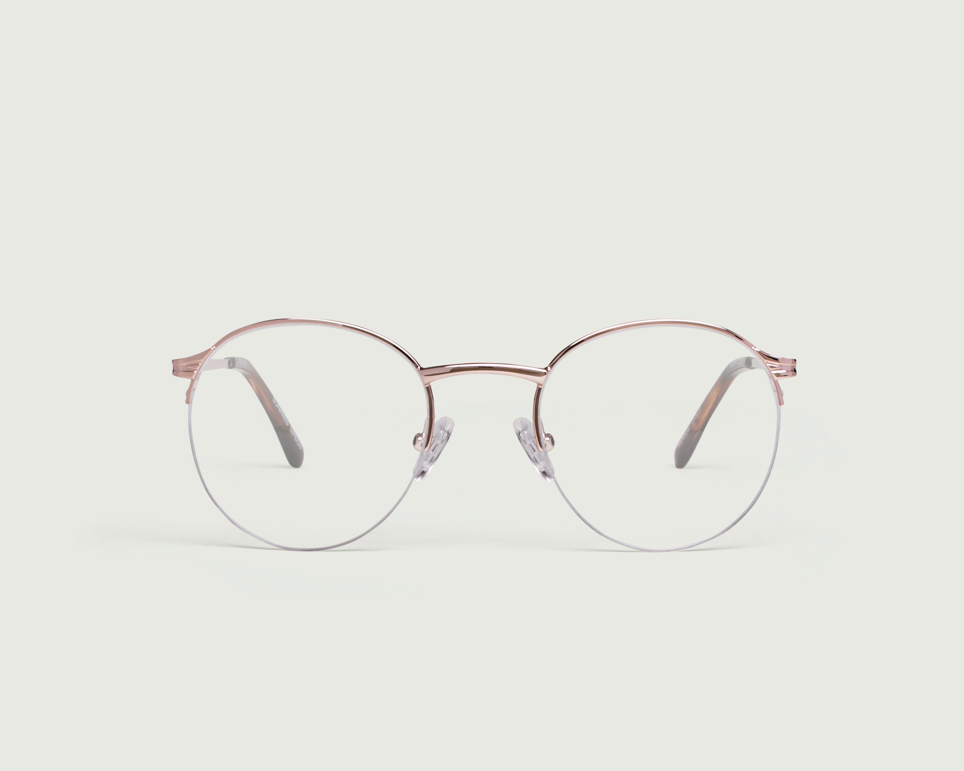 Gold::Roche Eyeglasses round gold metal front (4687758295094)