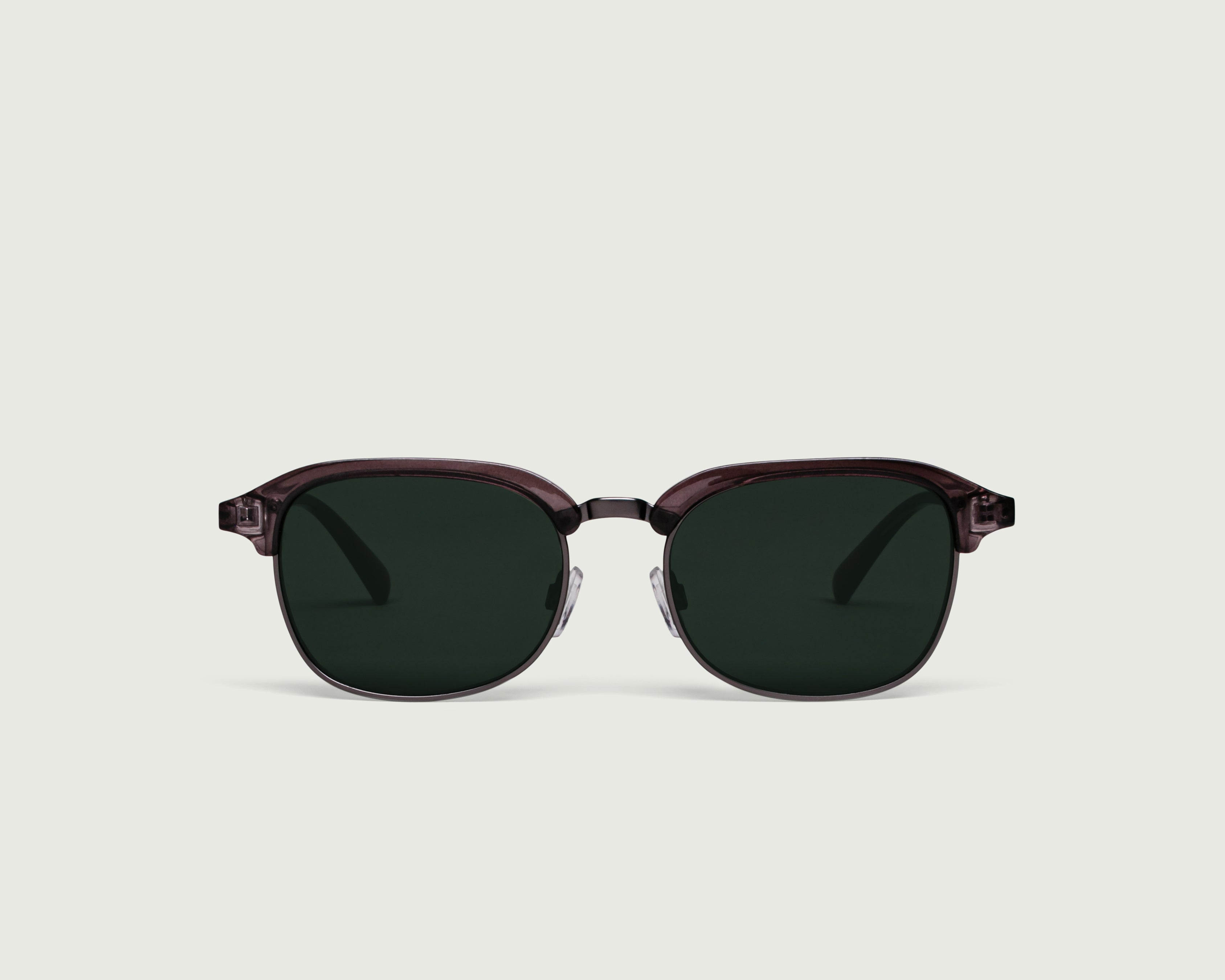 Graphite::Castro Sunglasses browline brown plastic metal front (4687761768502)