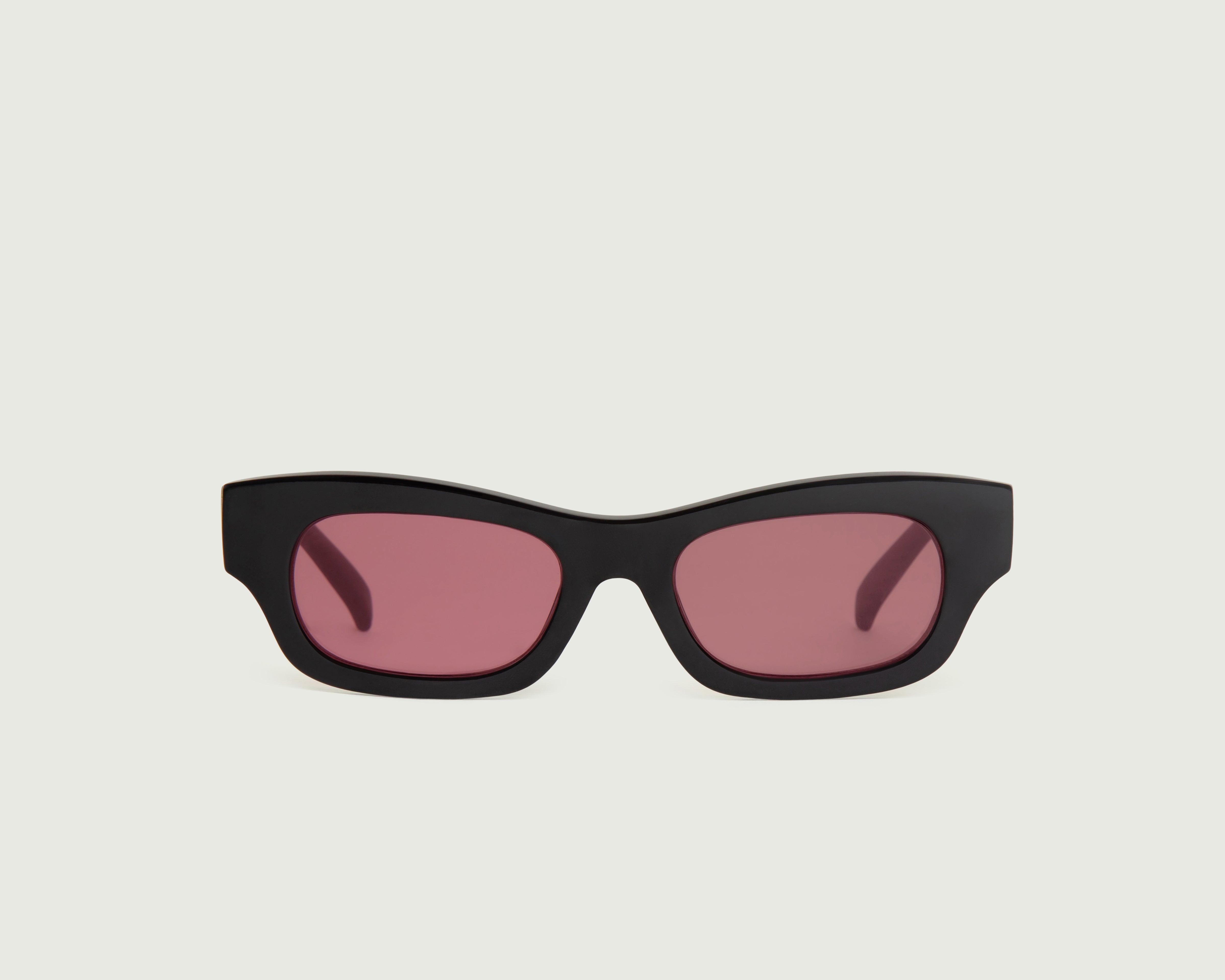 Ink-Cheshire::Jax Sunglasses cat eye pink recycled polyester front