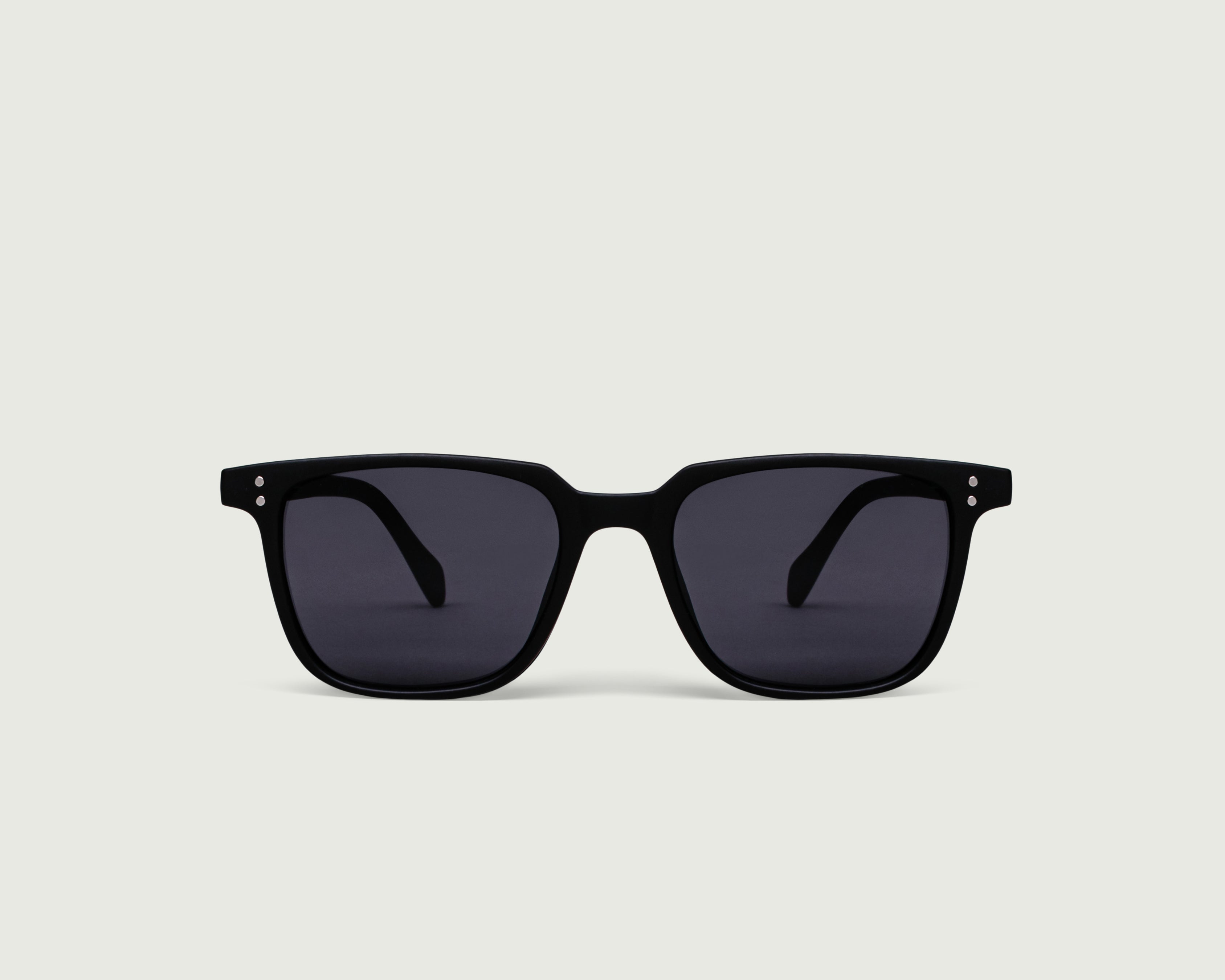 Ink::Henrick Sunglasses square black plastic front (4687761801270)