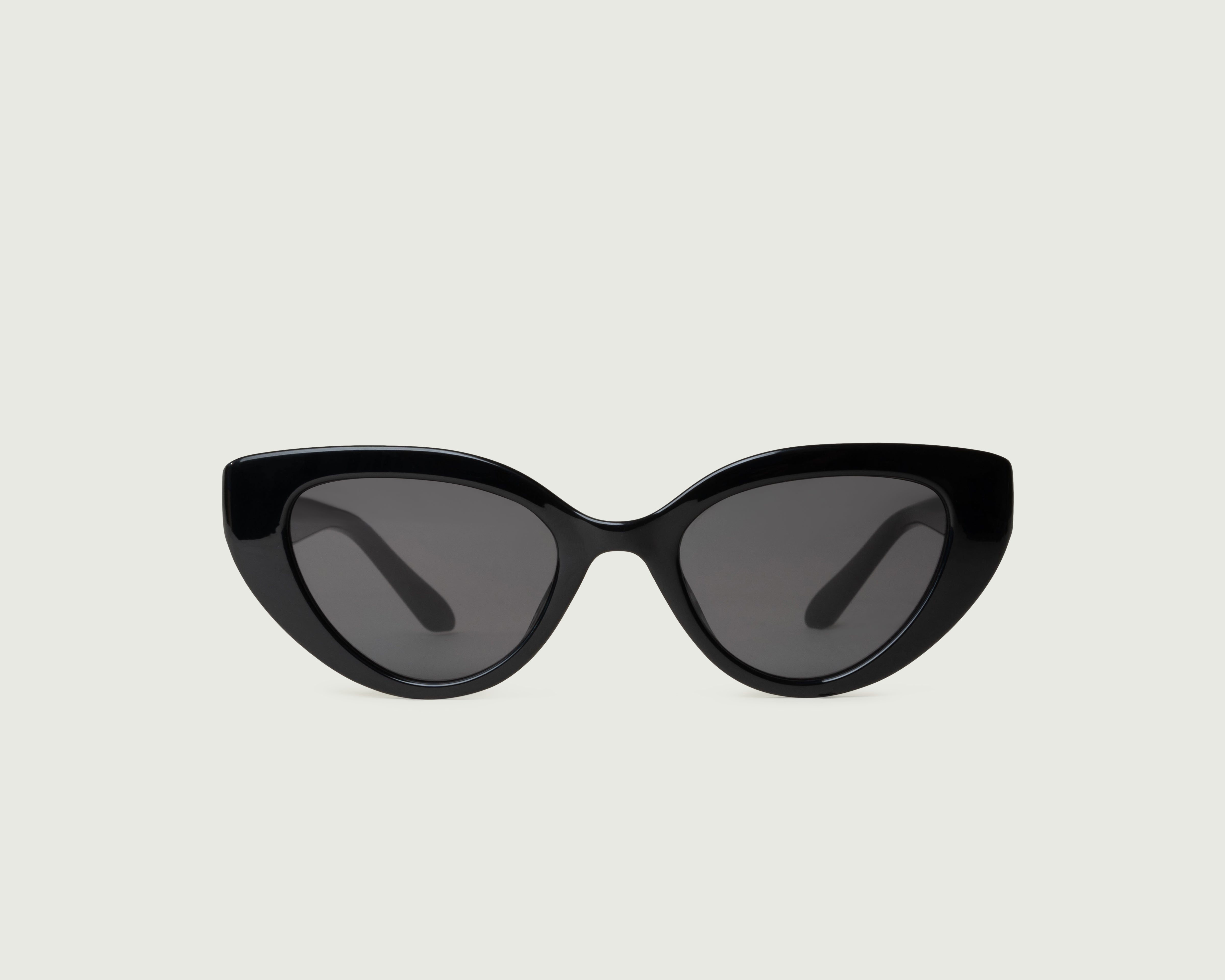 Ink::Fern Sunglasses cateye black recycled polyester front