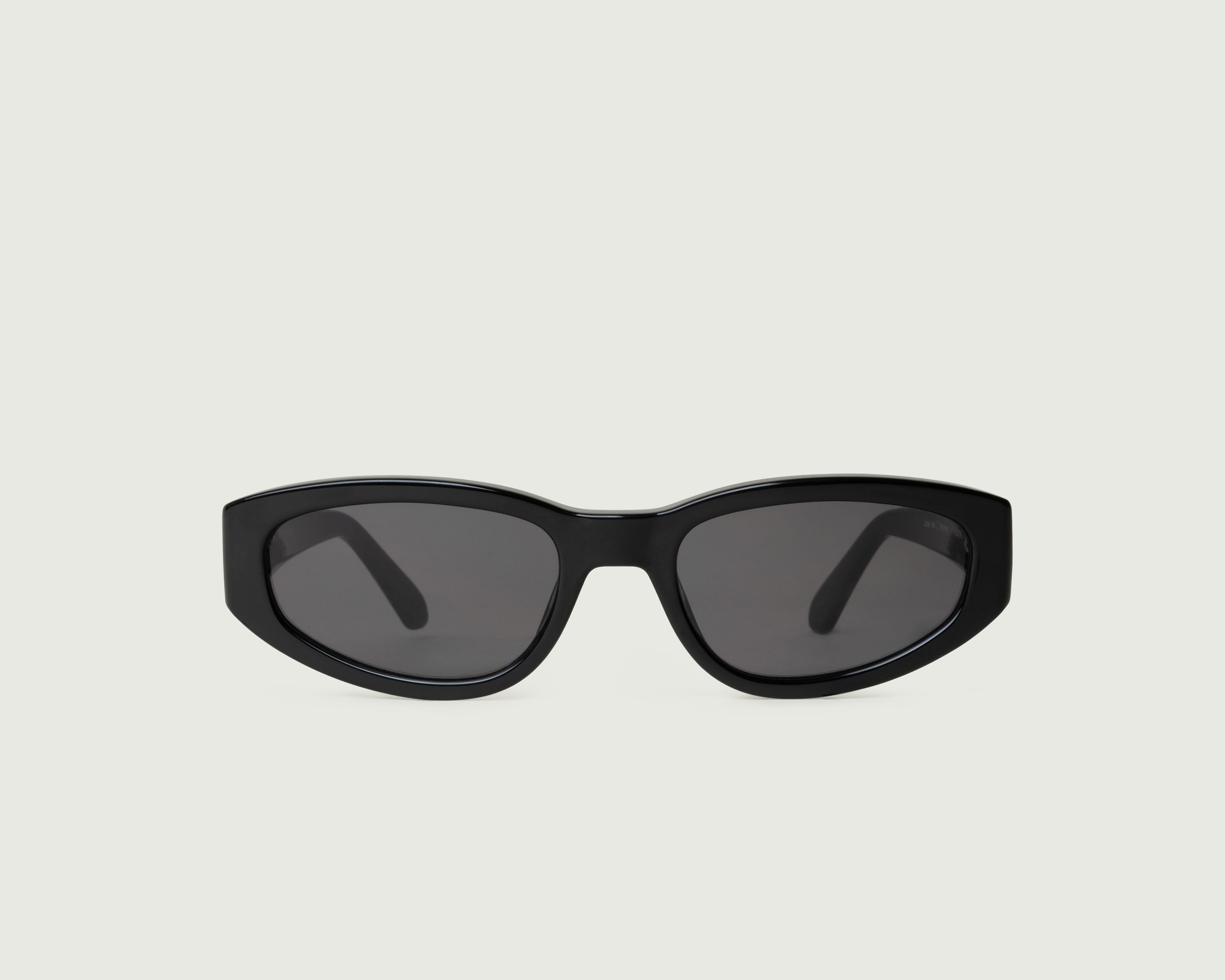 Ink Midnight::June Sunglasses cateye brown recycled polyester front