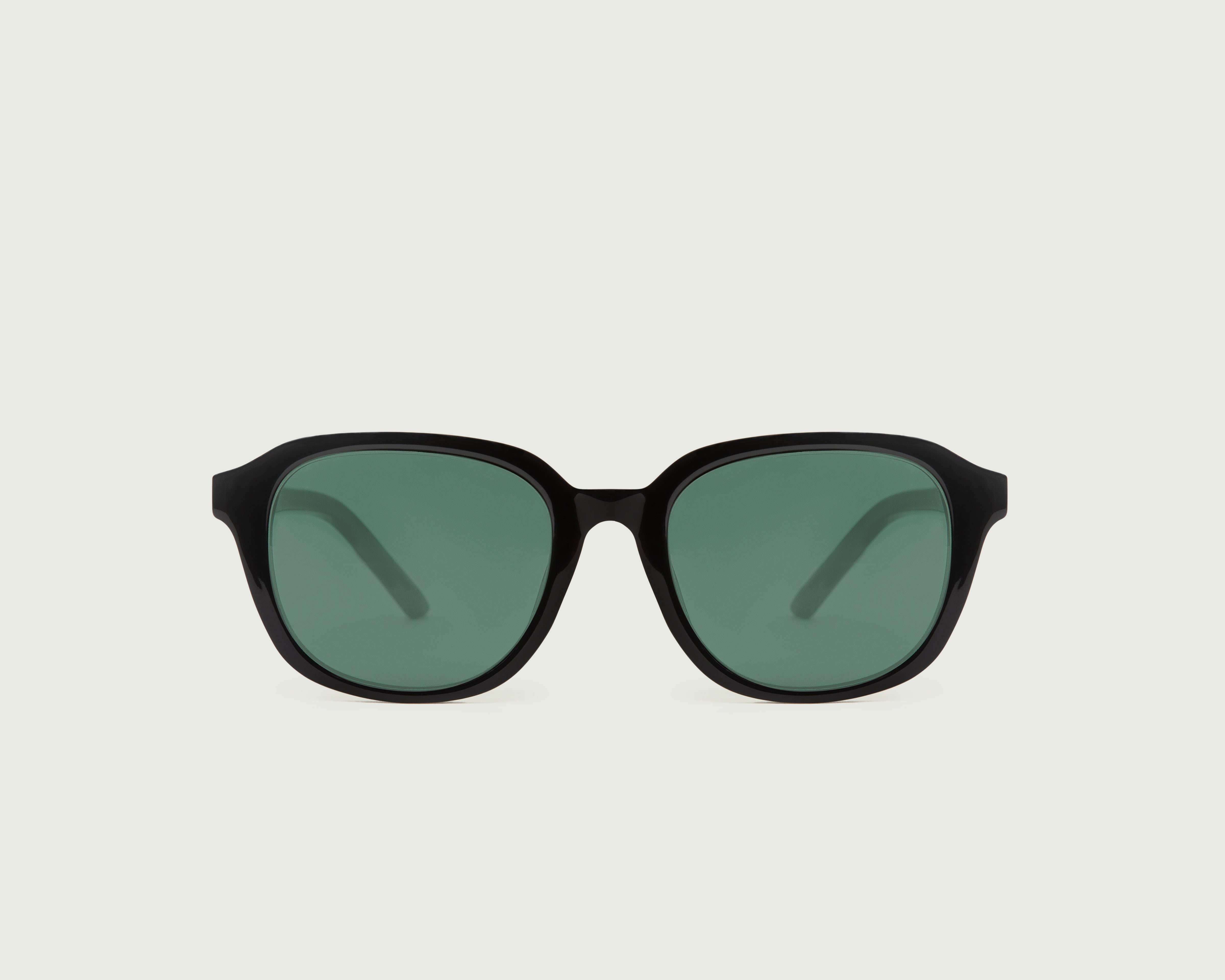 Ink Pond::Homer Sunglasses square green recycled polyester front