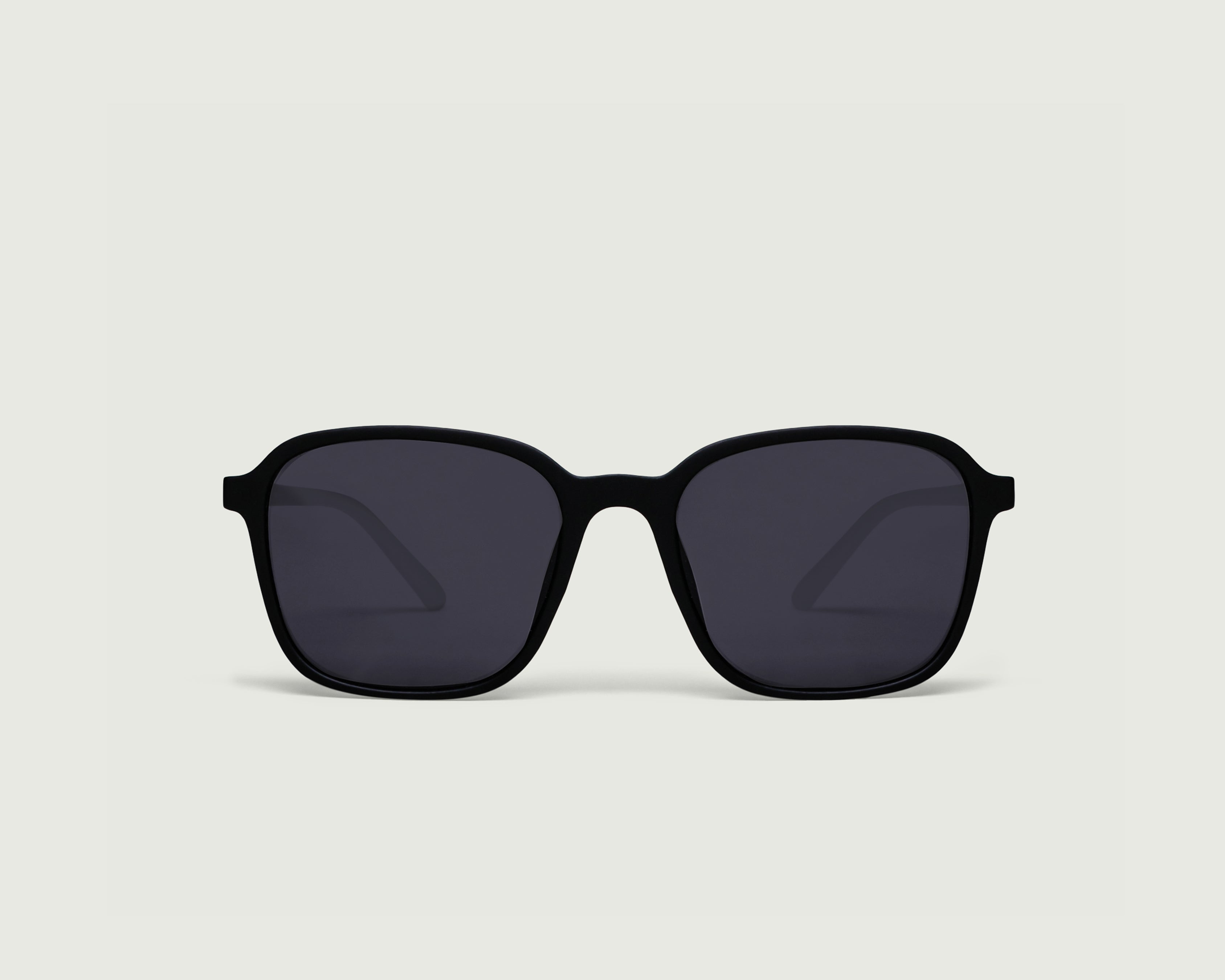 Ink::Lazlo Sunglasses square black plastic front (4687761571894)