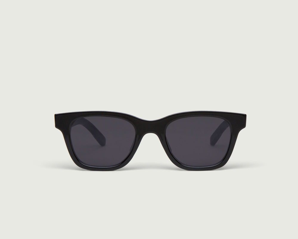 Ink::Theo Sunglasses square black plastic front (4687759802422)