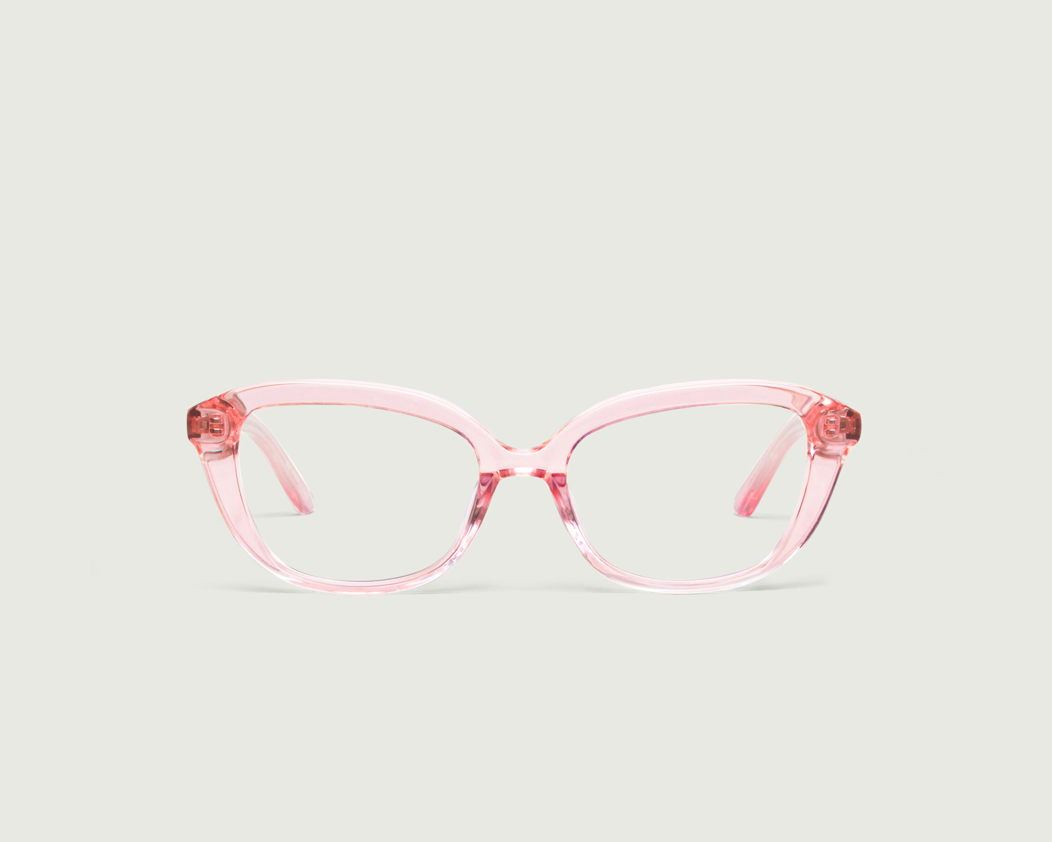 Guava::Lera Eyeglasses cat eye pink acetate front (4687757148214)
