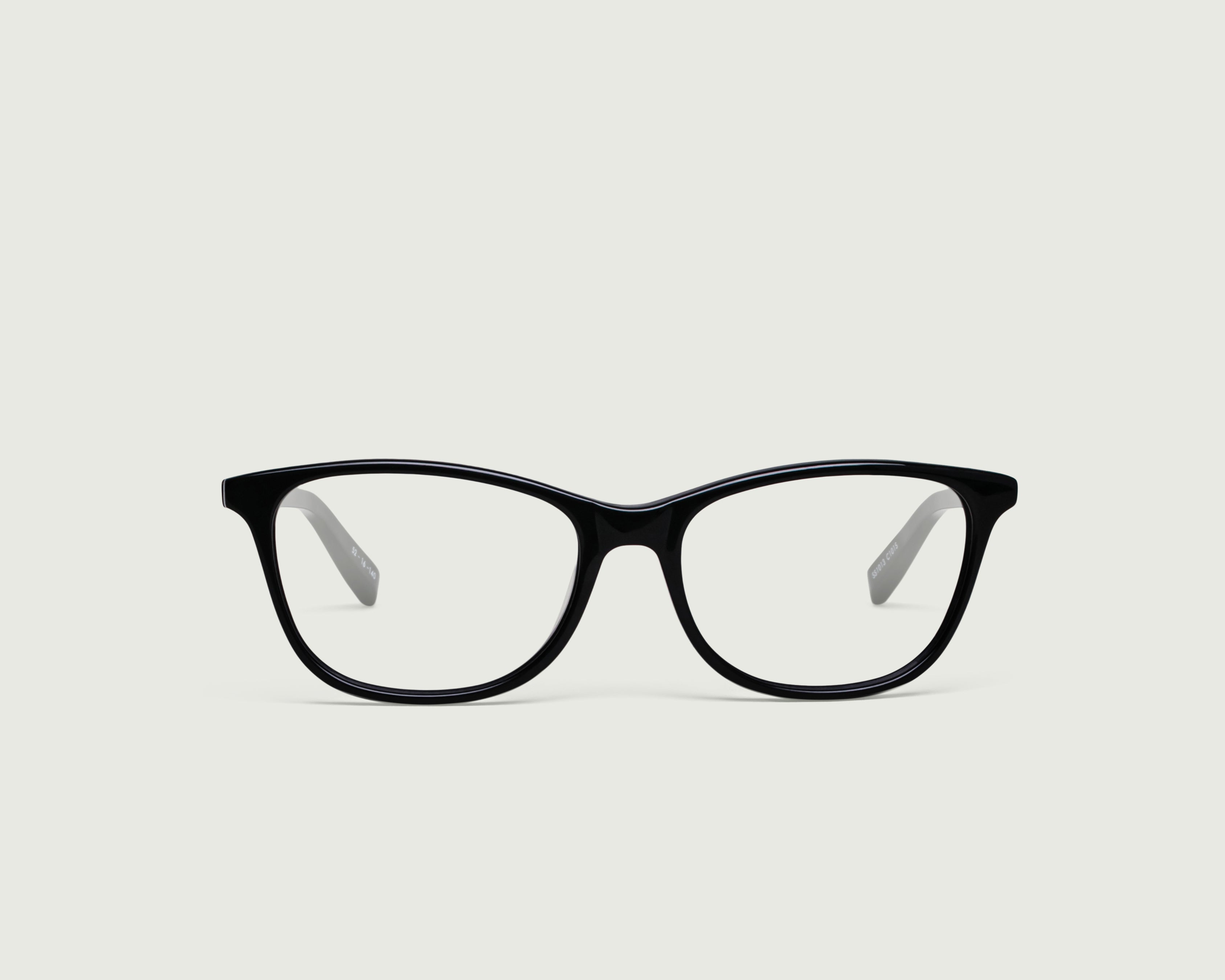 Ink::Margot Eyeglasses cat eye black plastic front