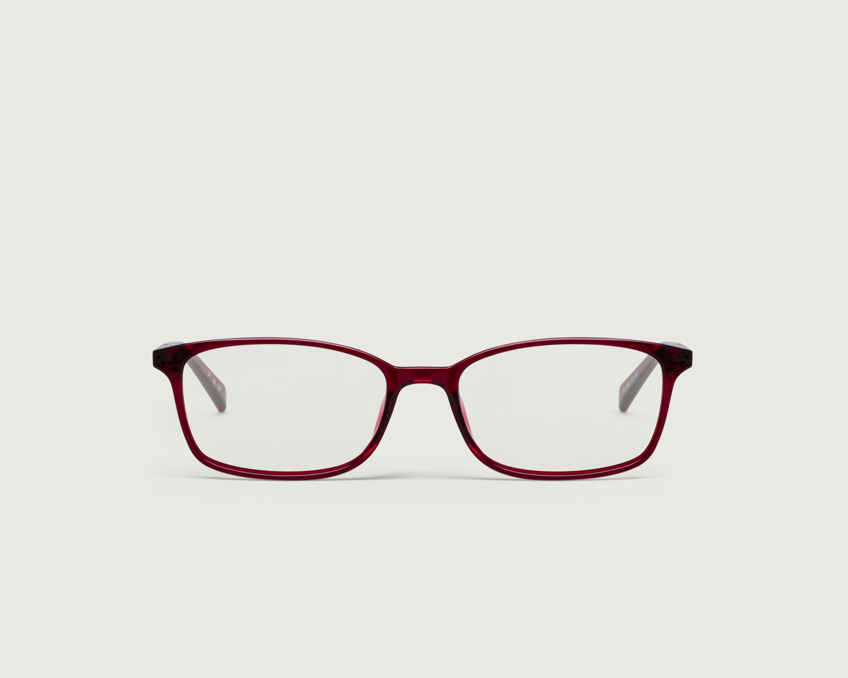 Malbec::Arlo Eyeglasses rectangle red plastic front (4687758524470)