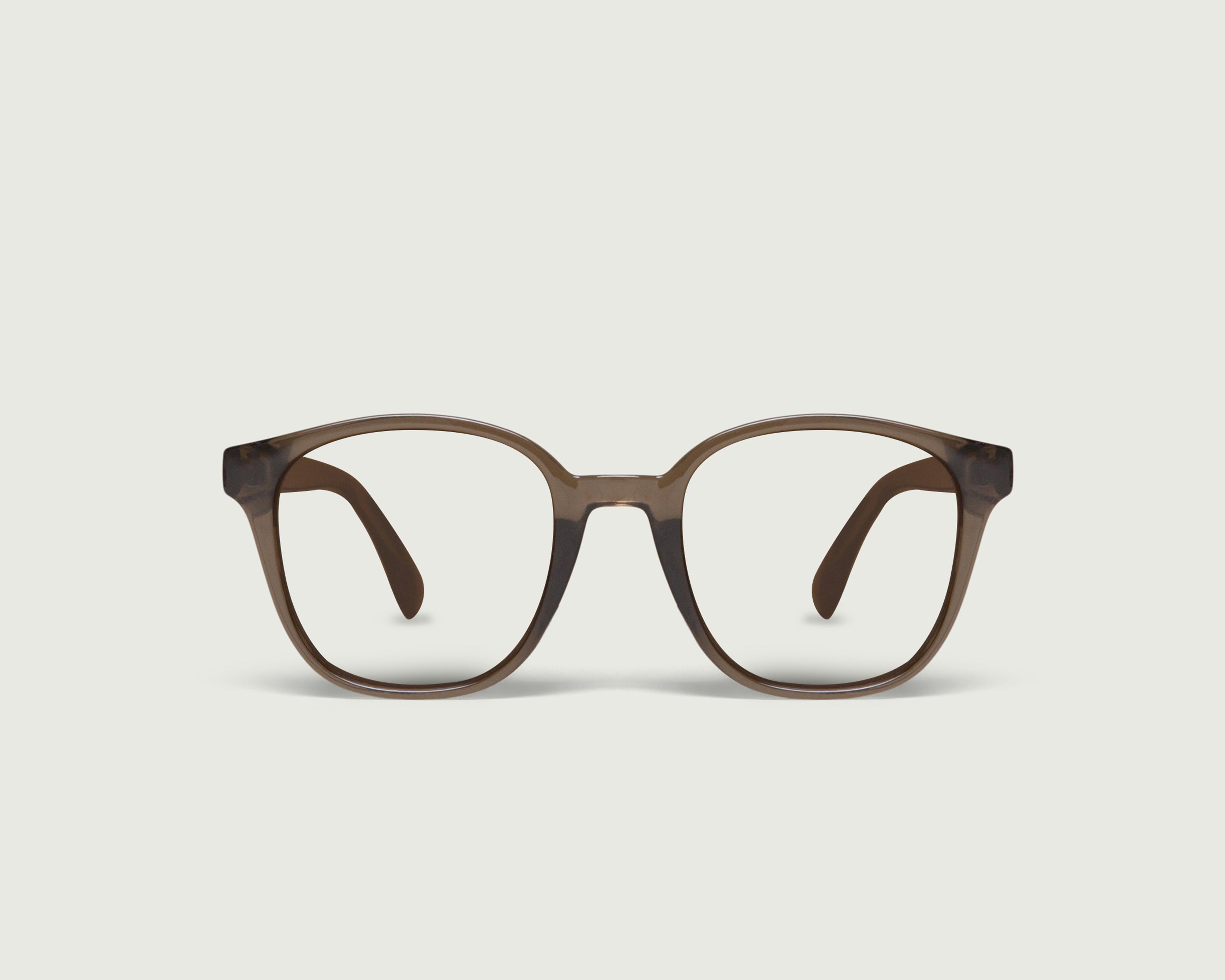 Mink::Neo Anti-Radiation Glasses square brown plastic front (6613797044278)