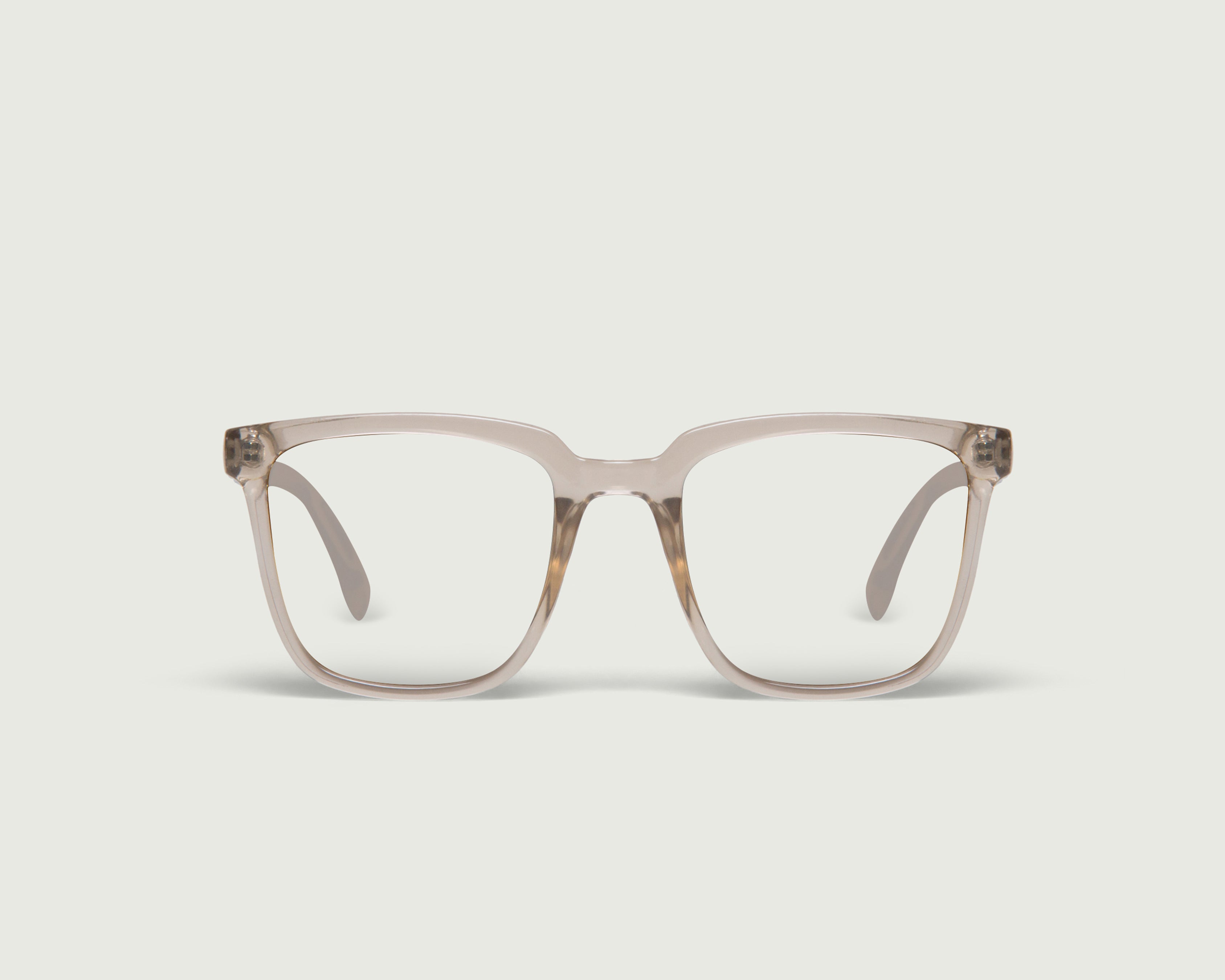 Hazelnut::Nigel Anti-Radiation Glasses square brown plastic front (6613799862326)