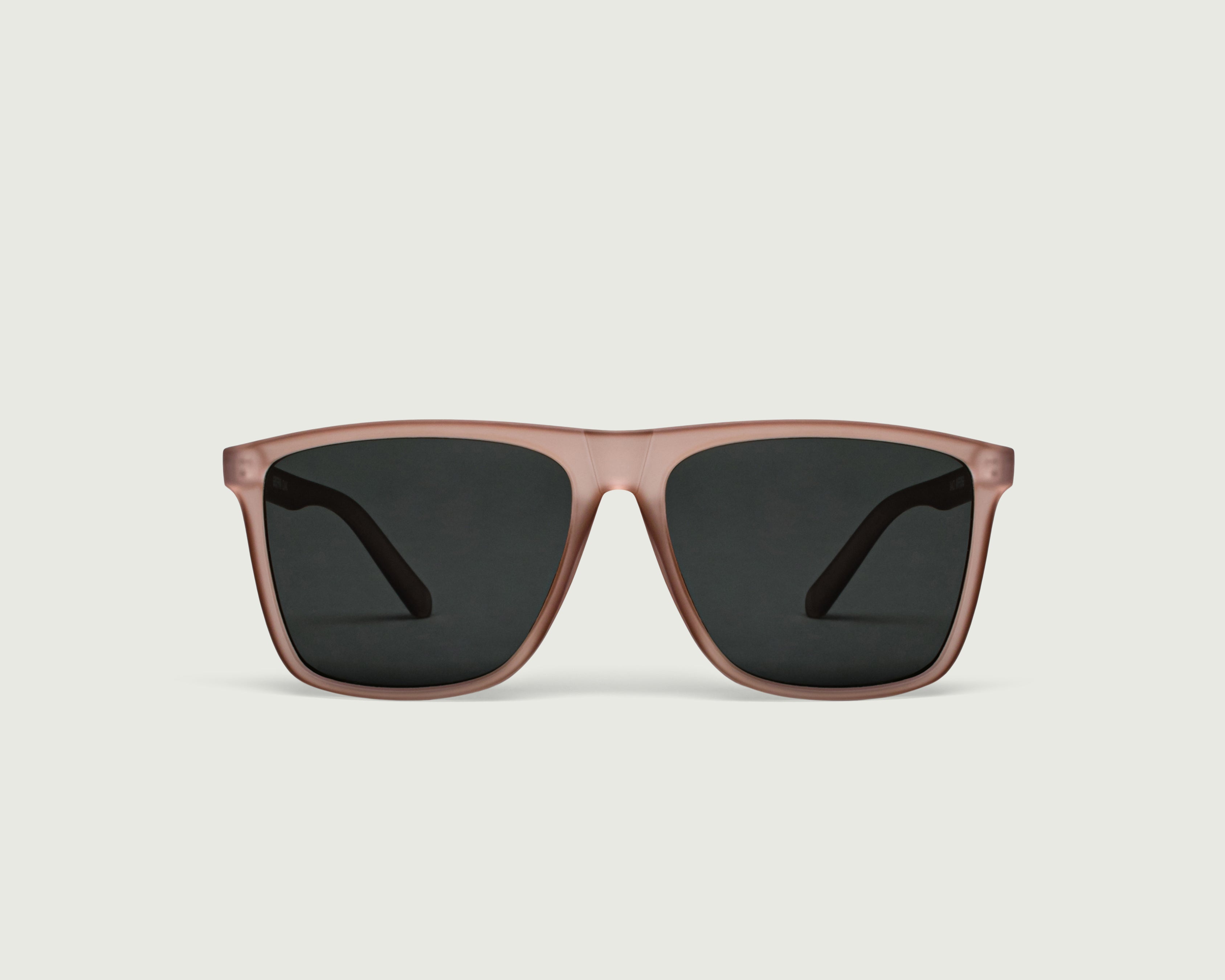 Oak::Griffin Sunglasses square brown plastic front (4687761637430)