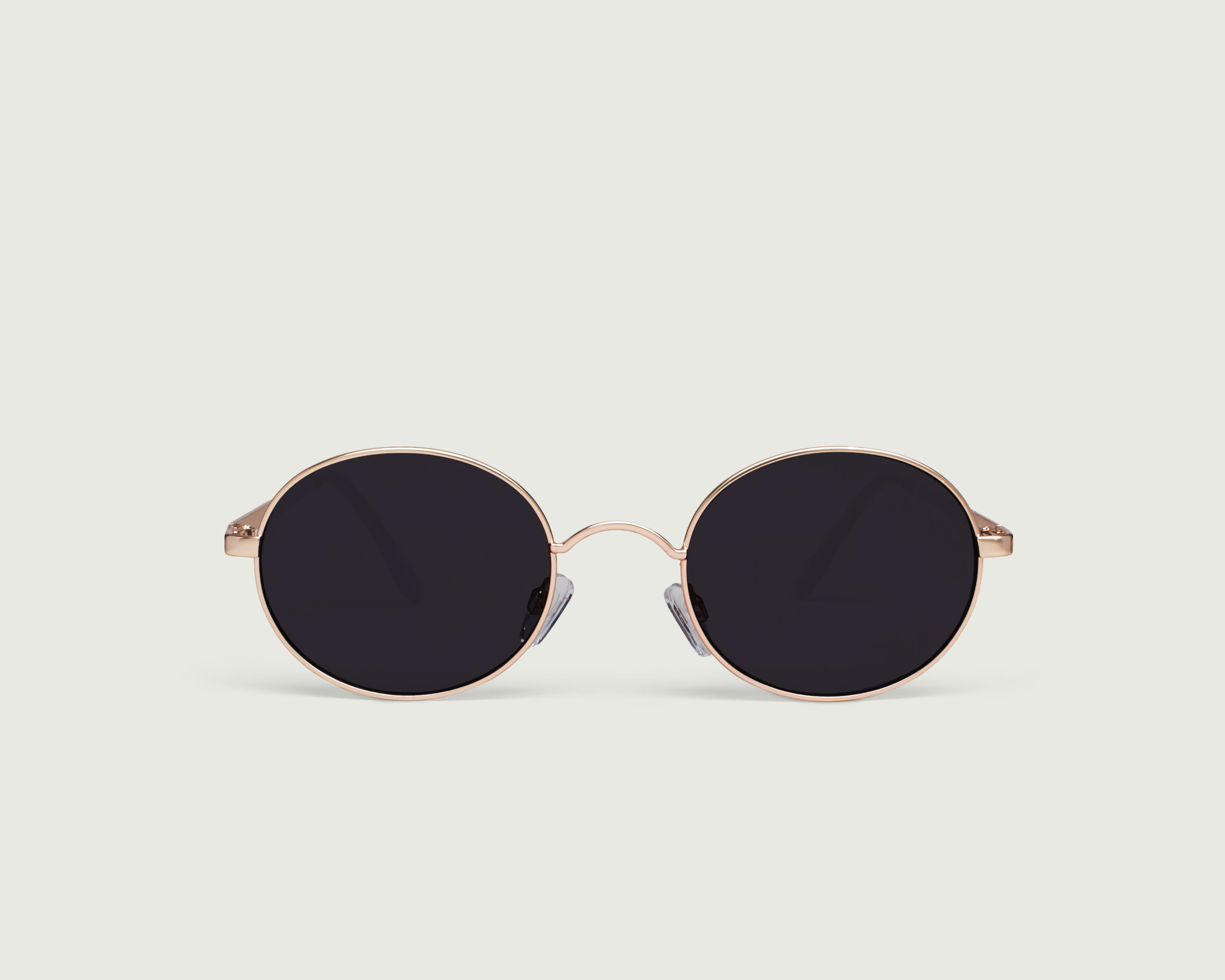 Ore::Rupert Sunglasses round gold metal front (4687761965110)