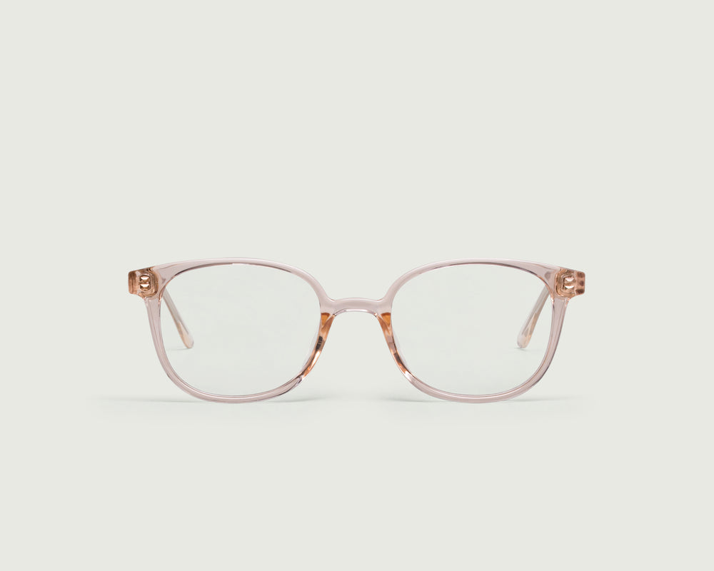 Pale Nude::Bleecker Eyeglasses square nude plastic front (4687757901878)