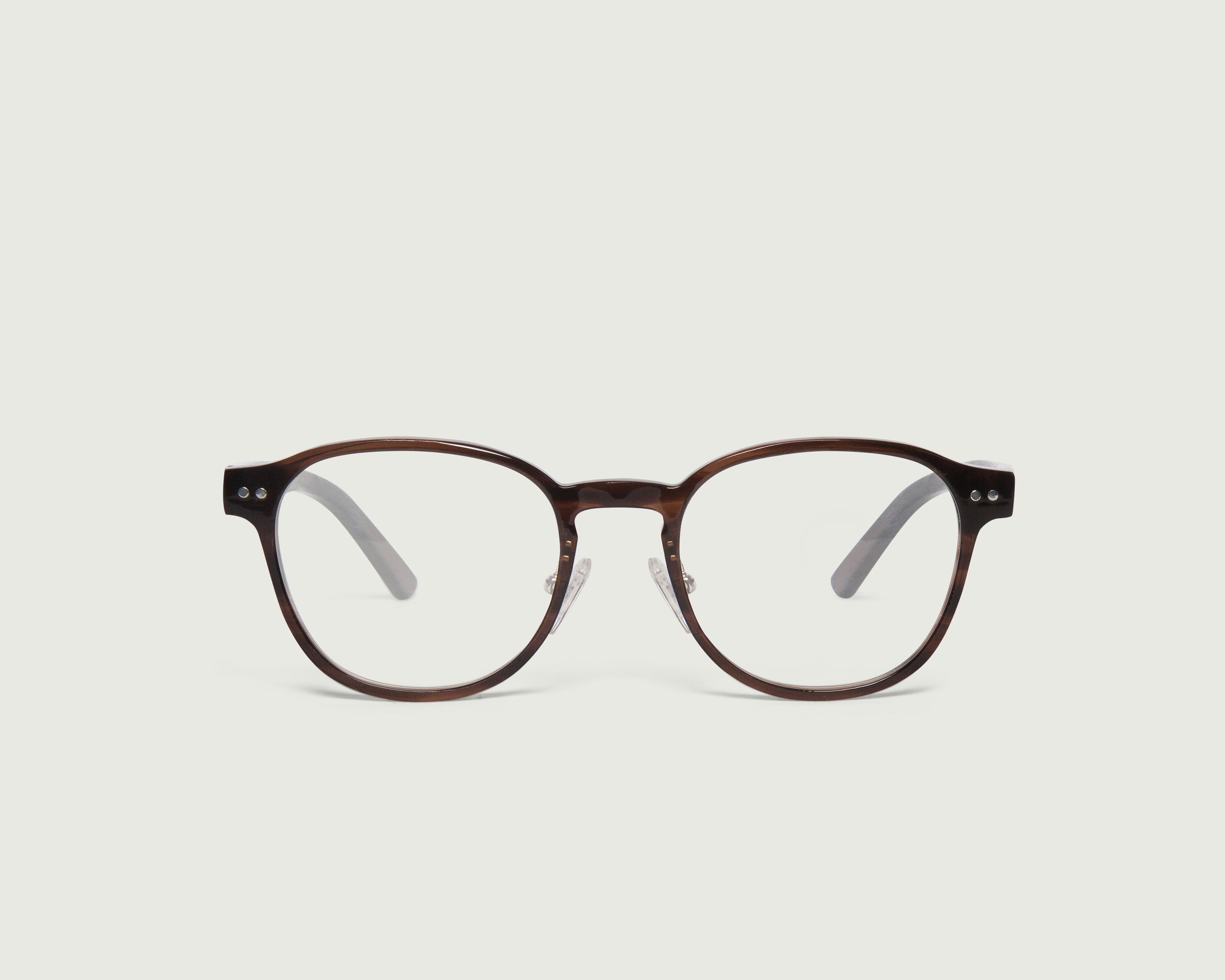 Polished Tort::Orman Eyeglasses round tort acetate front (4687756623926)