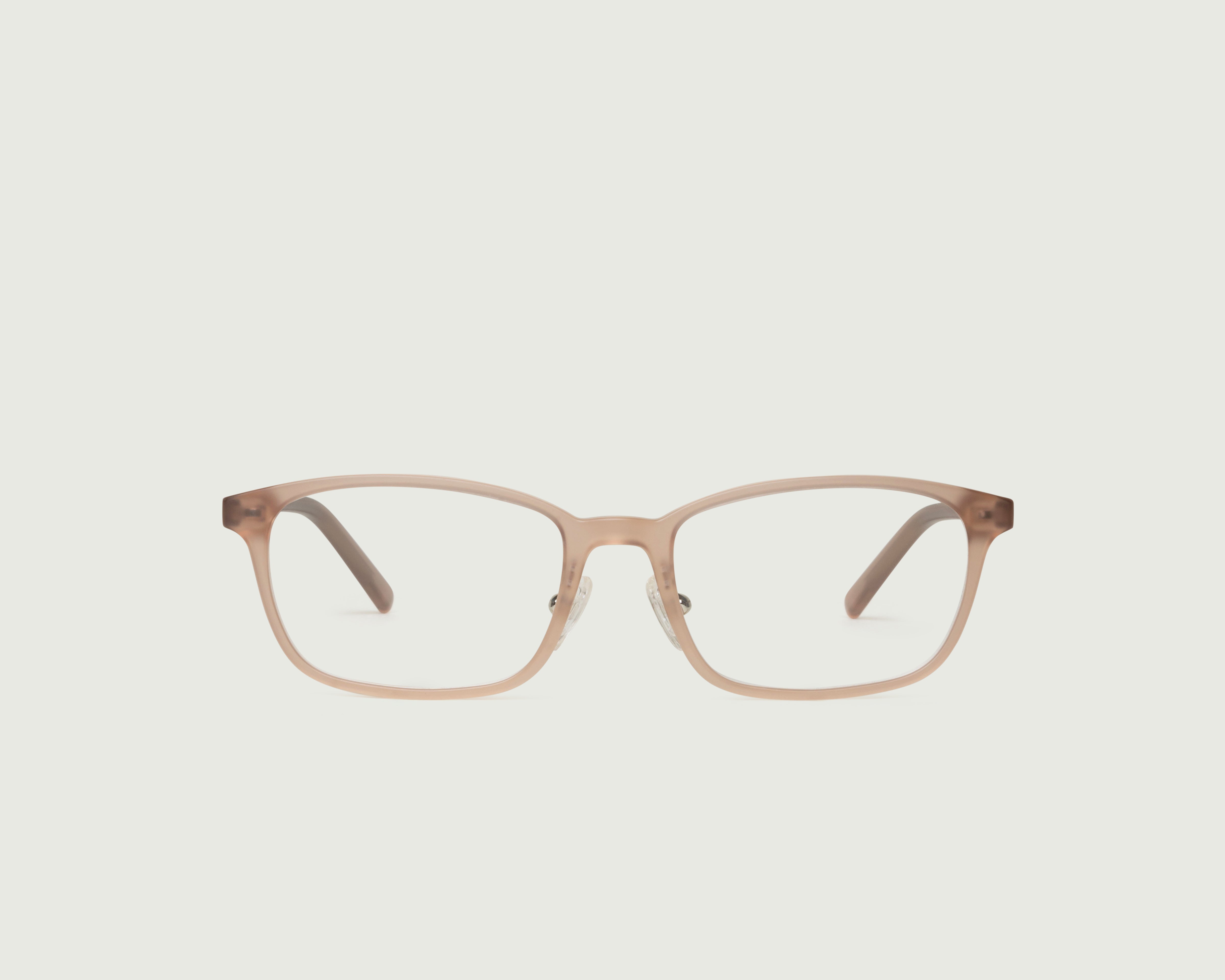 Pomelo::Neal+ Eyeglasses rectangle nude plant-based plastic front