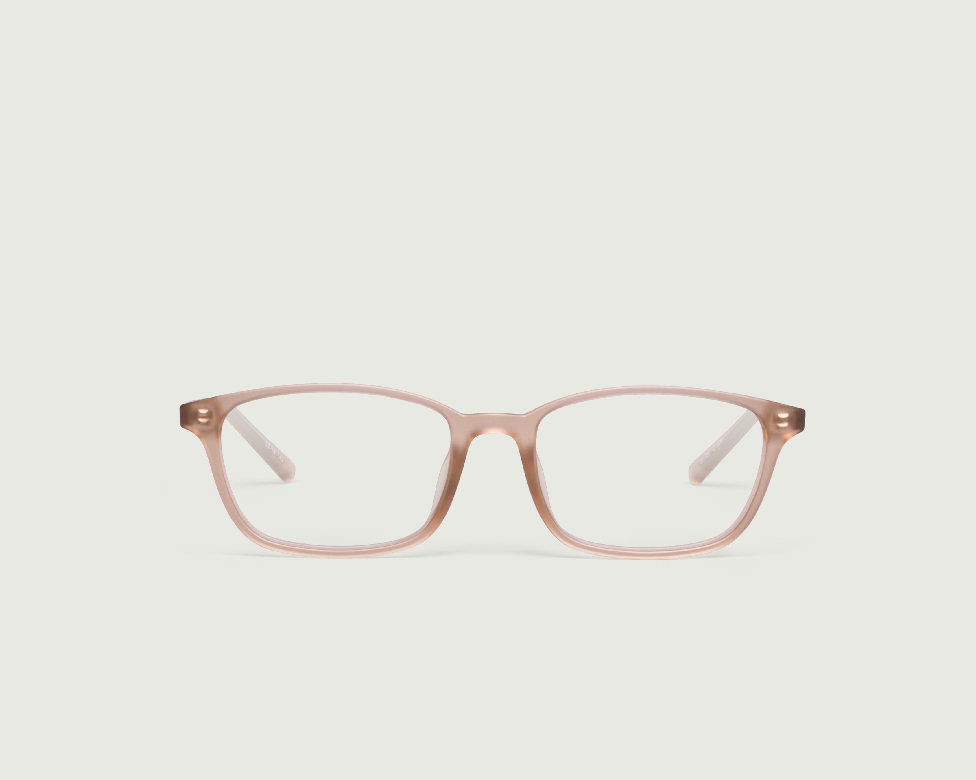 Pomelo::Neal Eyeglasses rectangle nude plastic front (4687758557238)