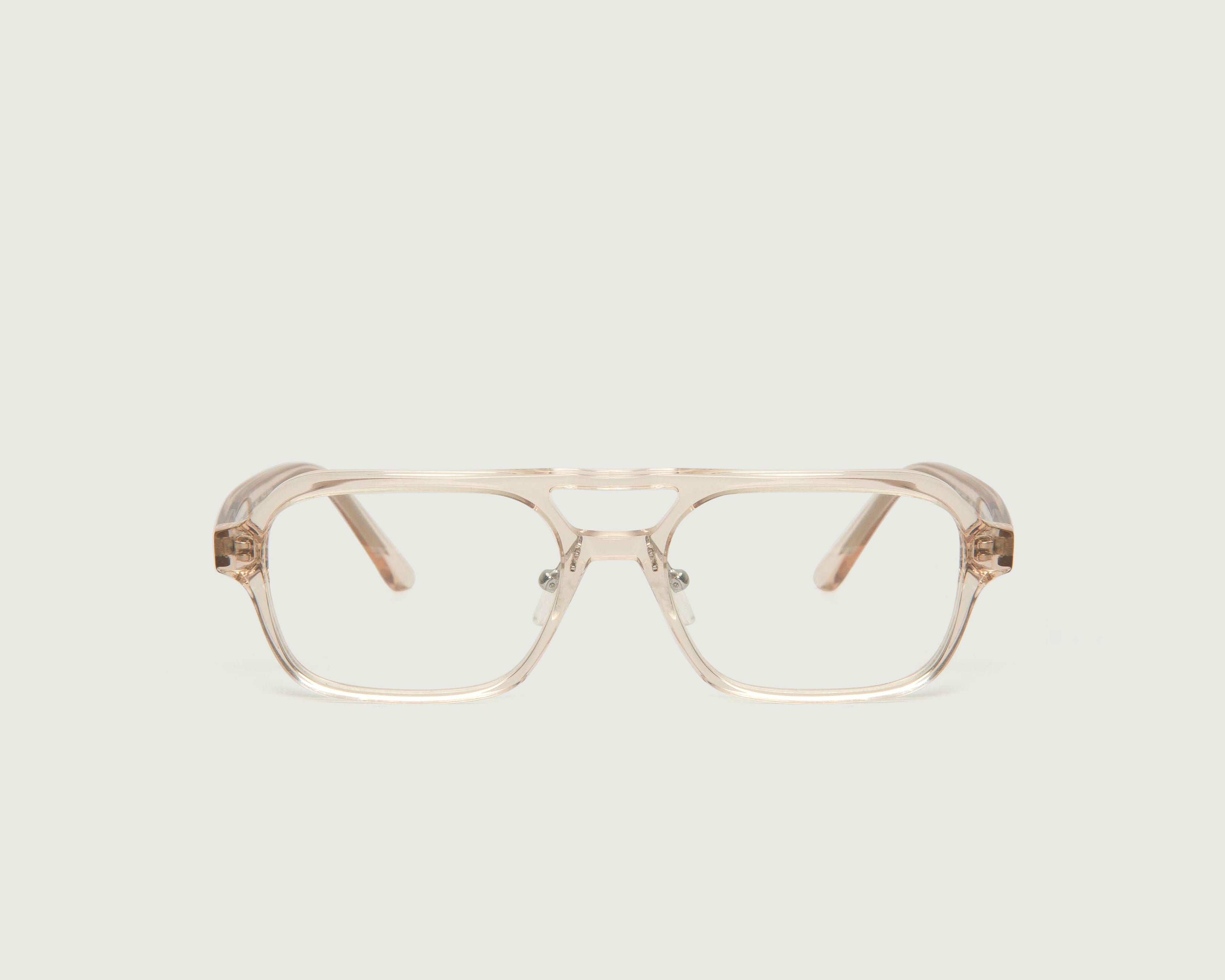 Pale Nude::Sly Eyeglasses pilot nude bioacetate front (6781235626038)