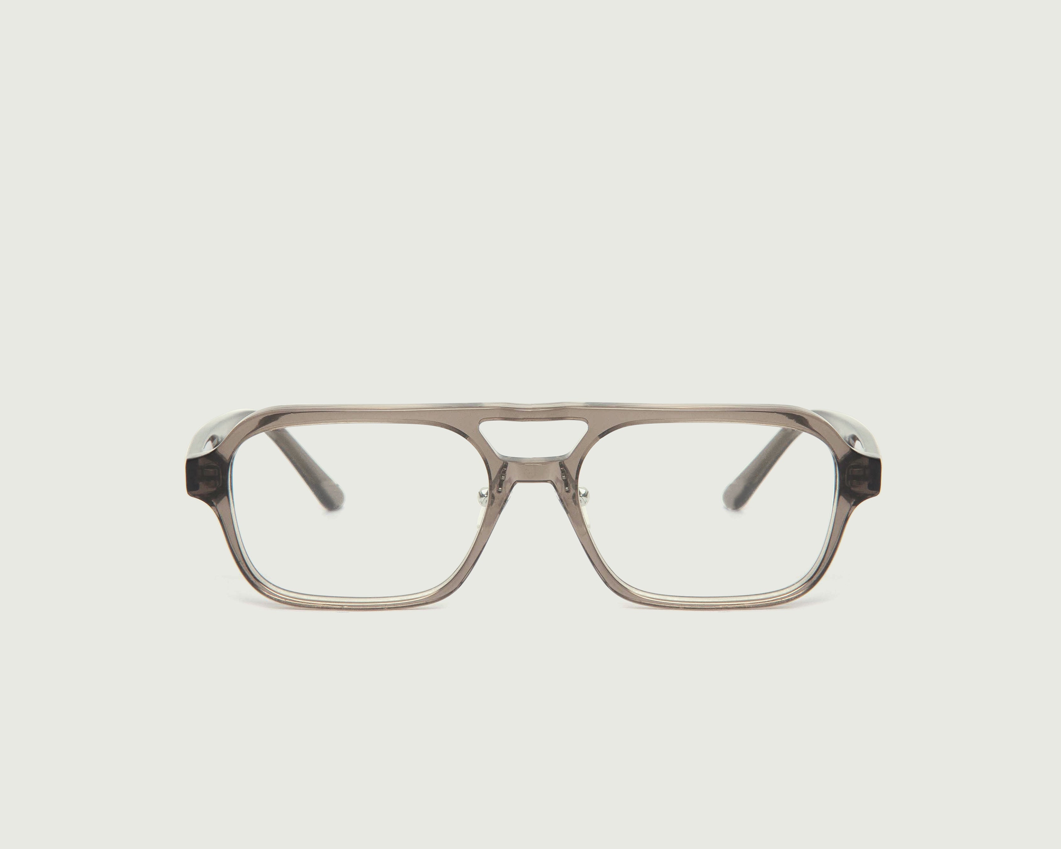 Rhino::Sly Eyeglasses pilot  gray bioacetate front (6781235626038)