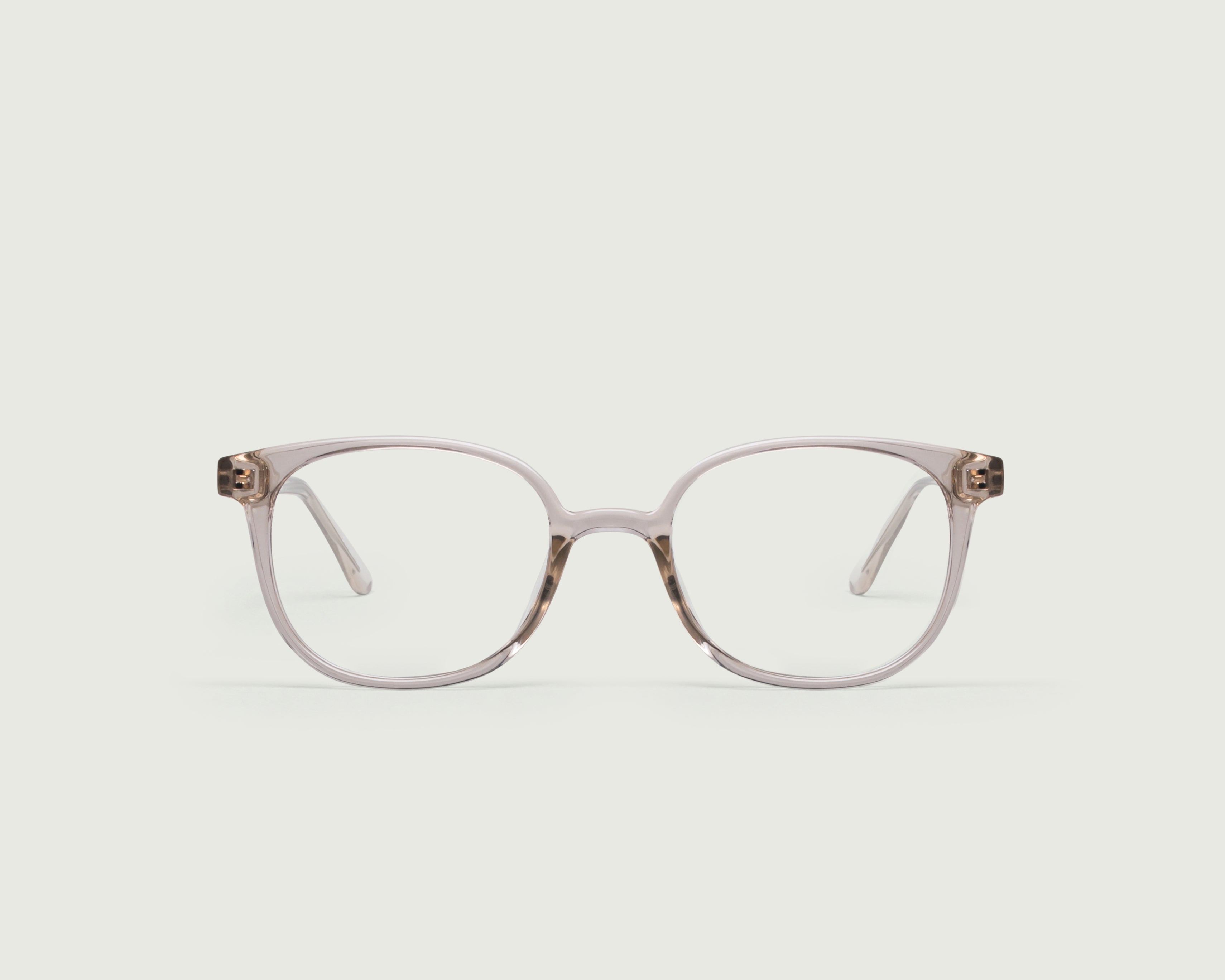 Smoke::Bleecker Eyeglasses square gray plastic front (4687757901878)