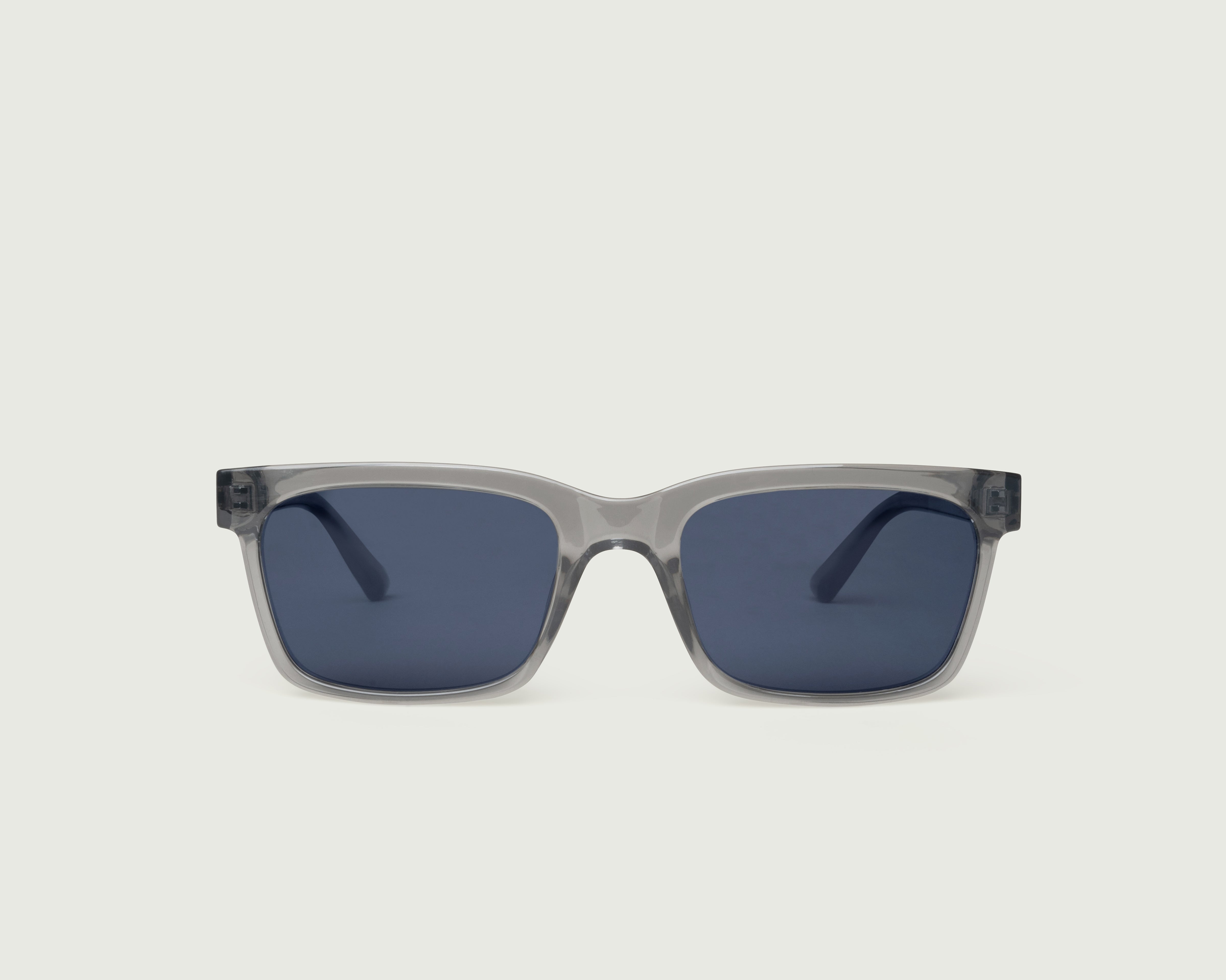 Stone Dusk::Dean Sunglasses rectangle blue recycled polyester front