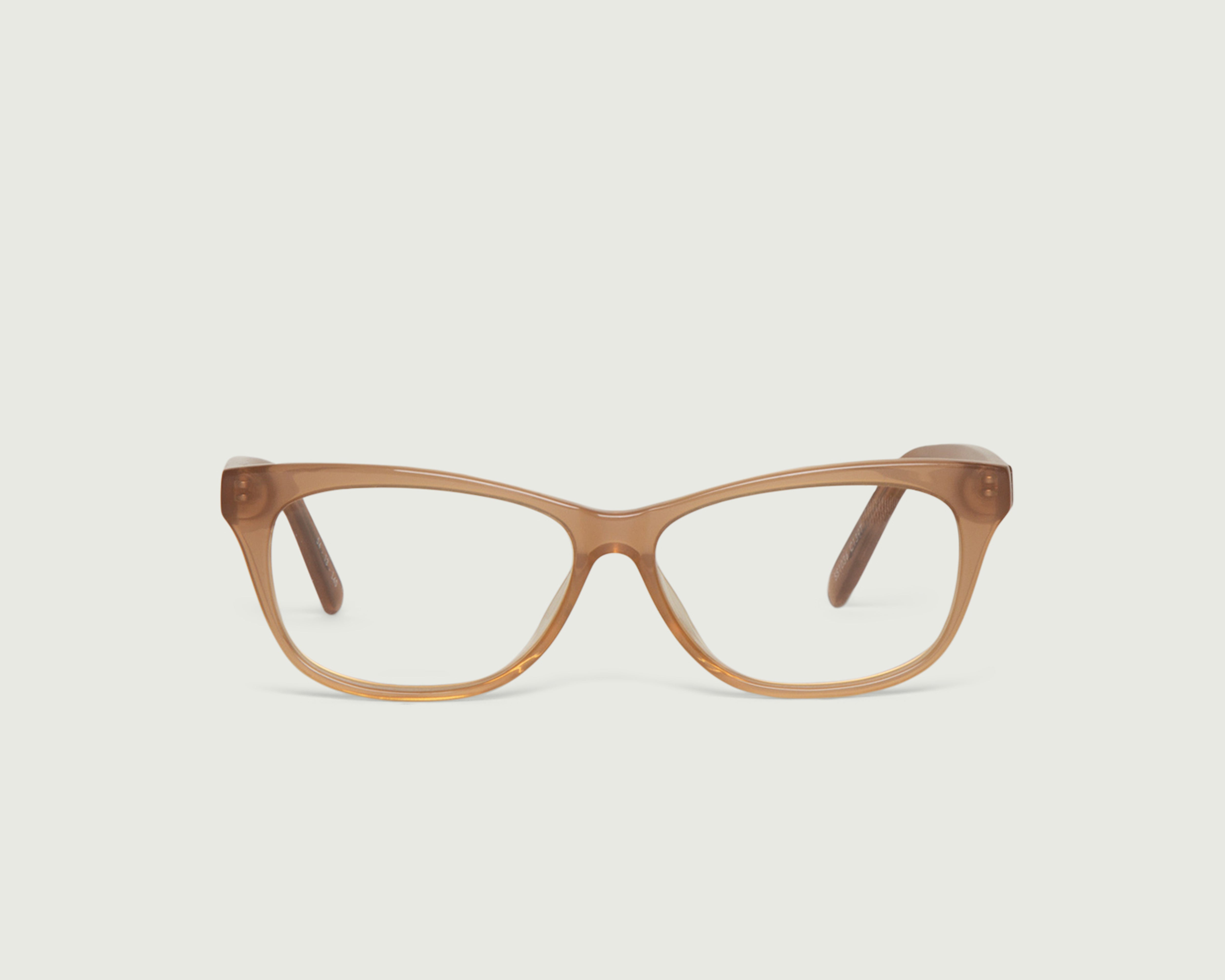 Syrup::Lucille Eyeglasses cat eye nude acetate front
