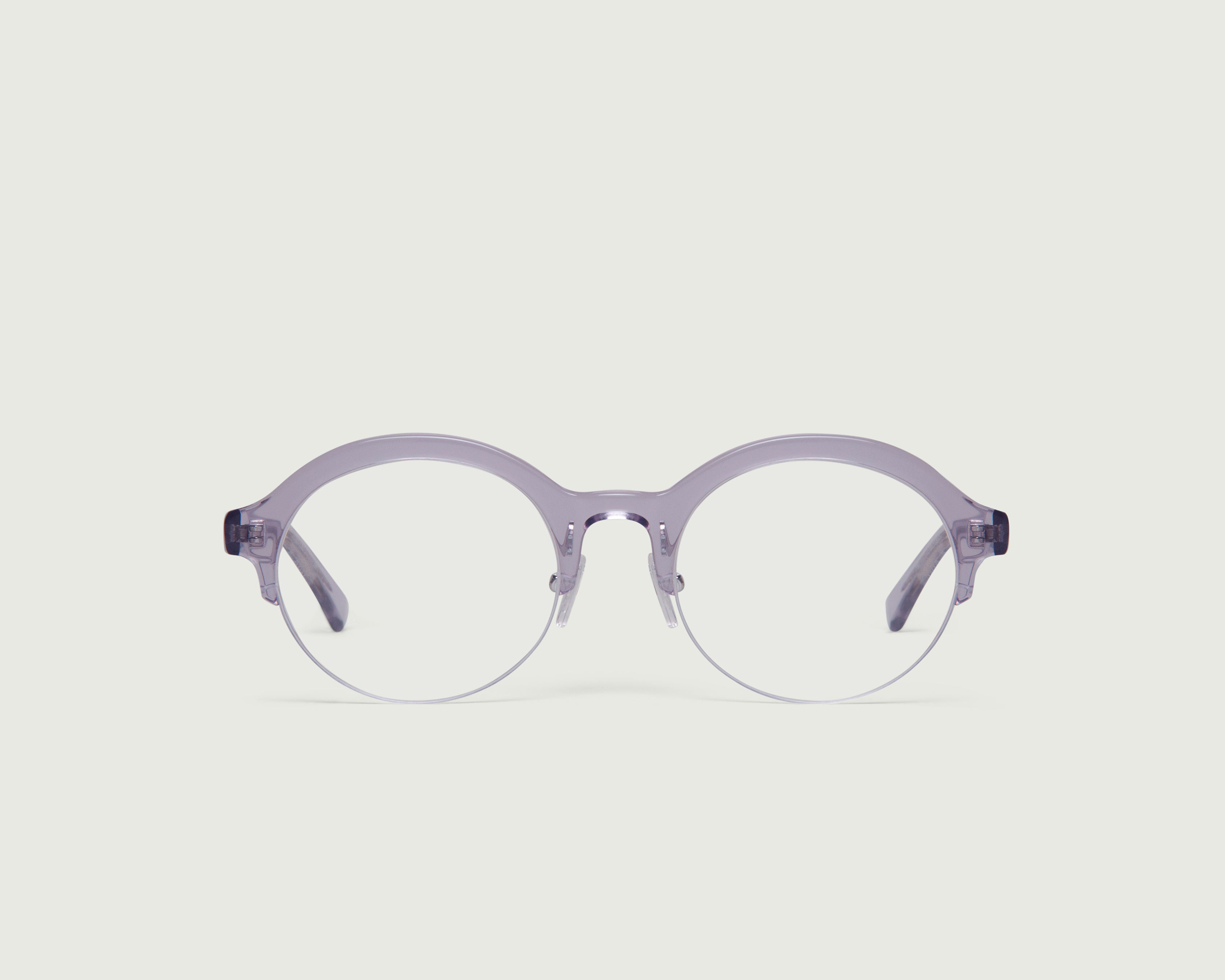 Vapor::Linus Eyeglasses round blue acetate front (4687756984374)