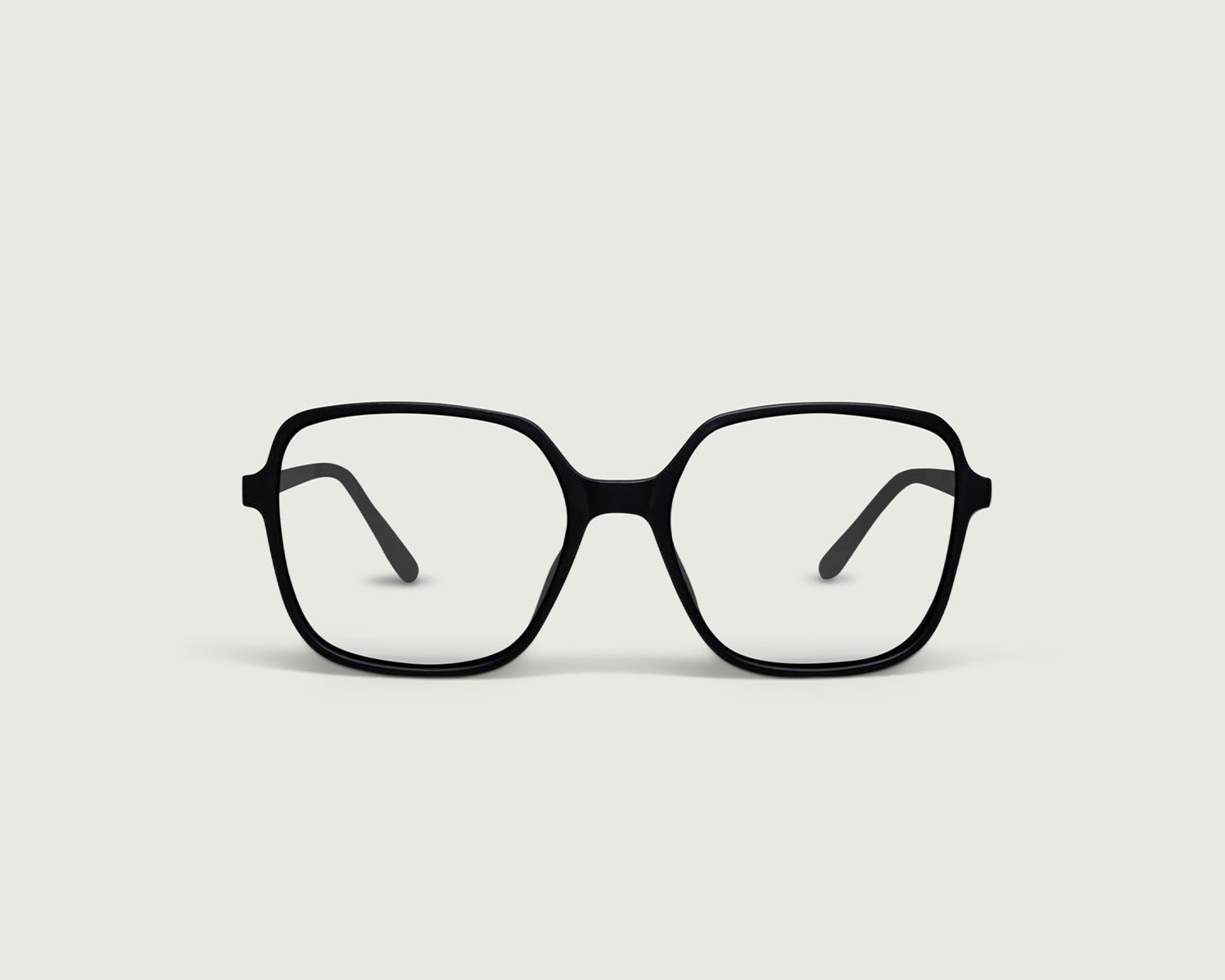 Charcoal ::Velma Anti-Radiation Glasses oversized black metal front (6613806350390)